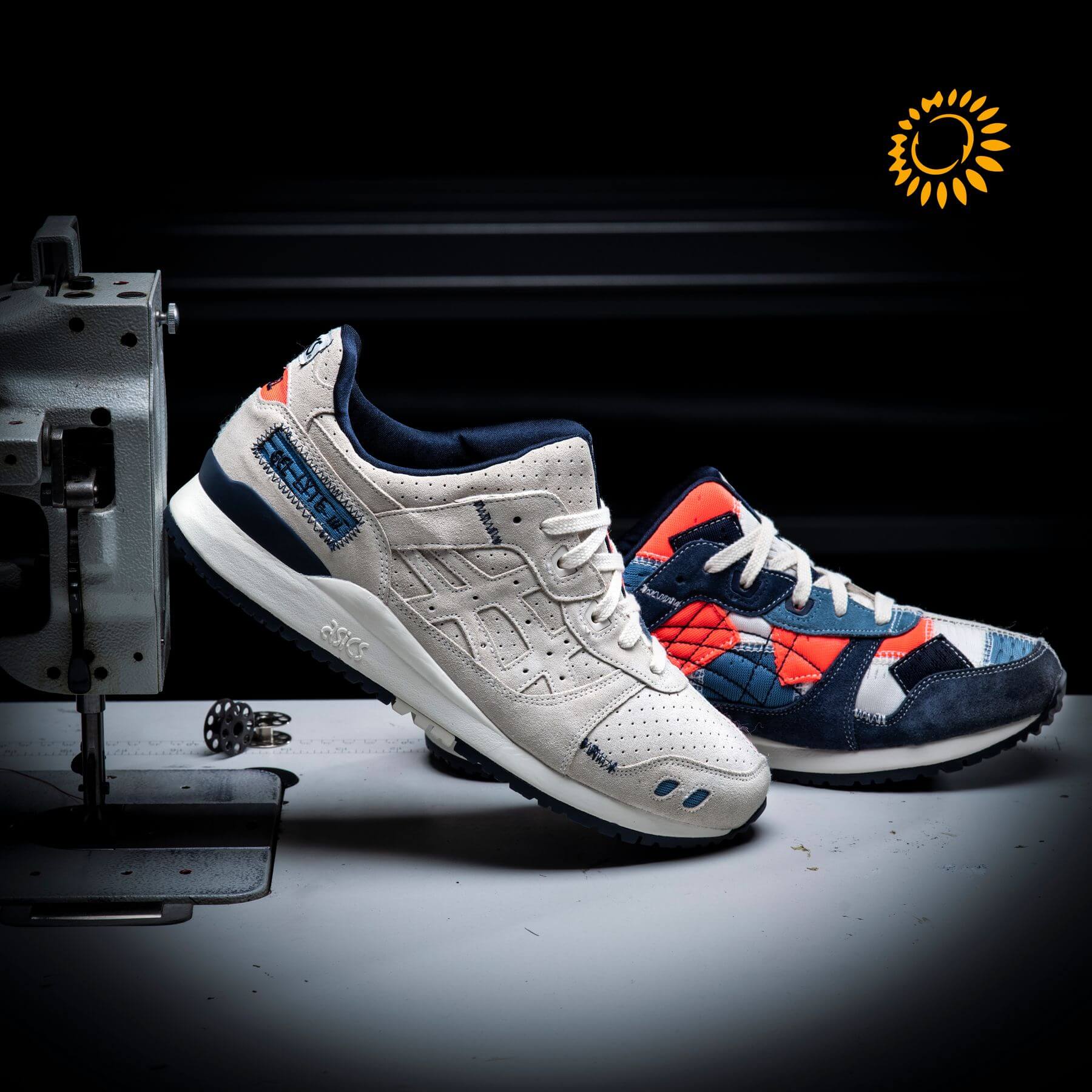 Upcycling-Design: ASICS Gel-Lyte III OG "Patchwork"