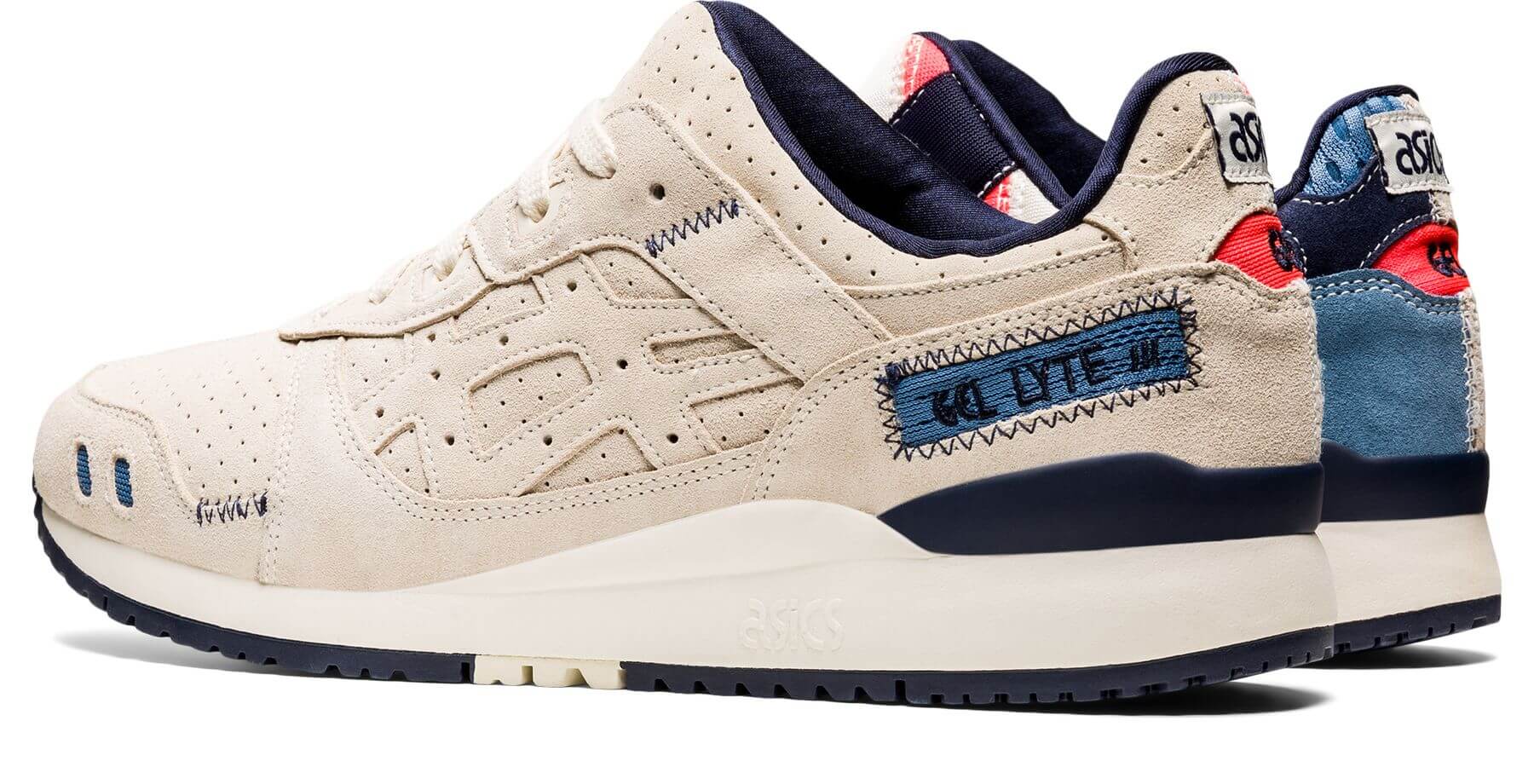 Upcycling-Design: ASICS Gel-Lyte III OG "Patchwork"