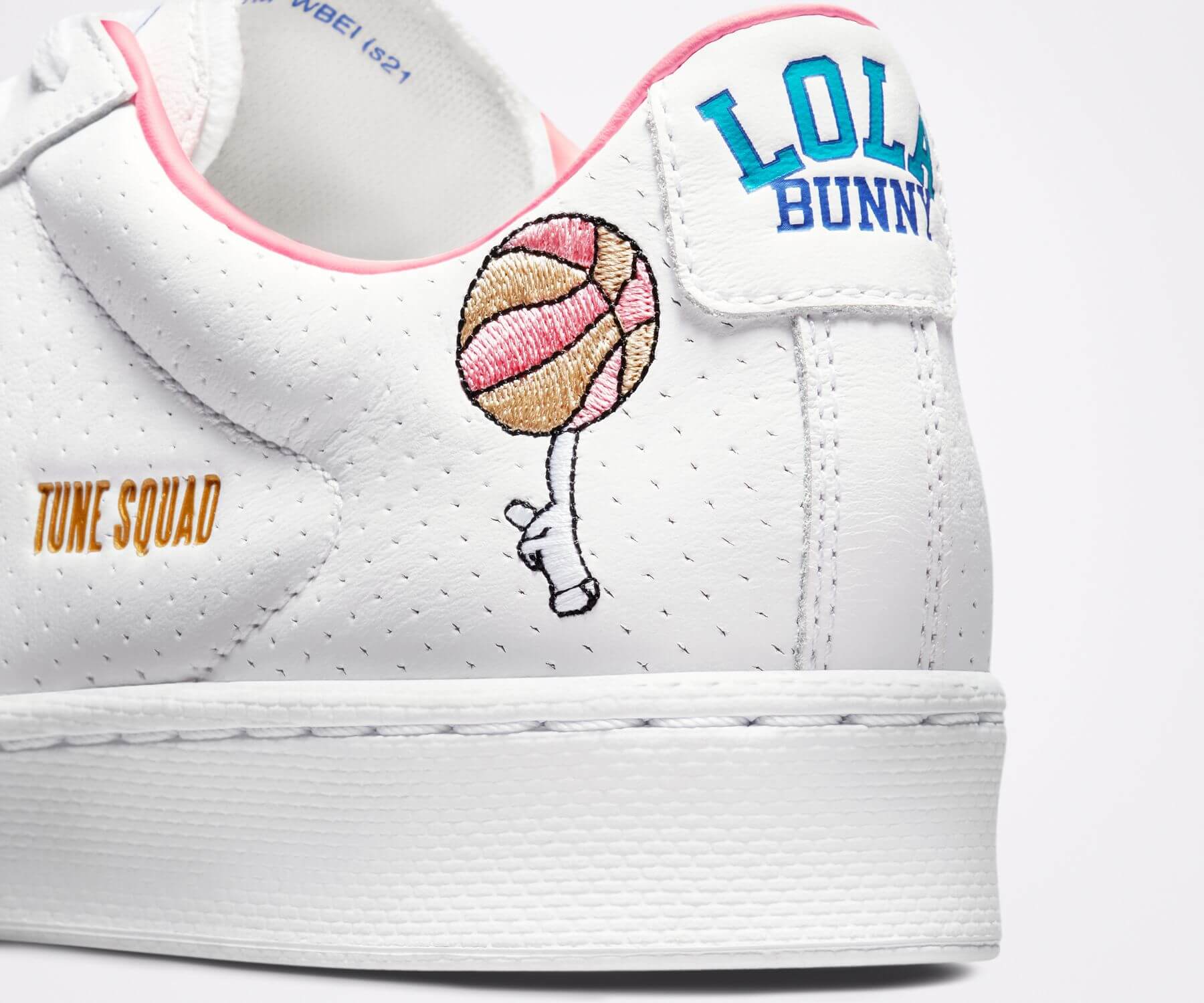 Converse x Space Jam "A New Legacy" - Pro Leather Lola Bunny - white/nude - 172481C