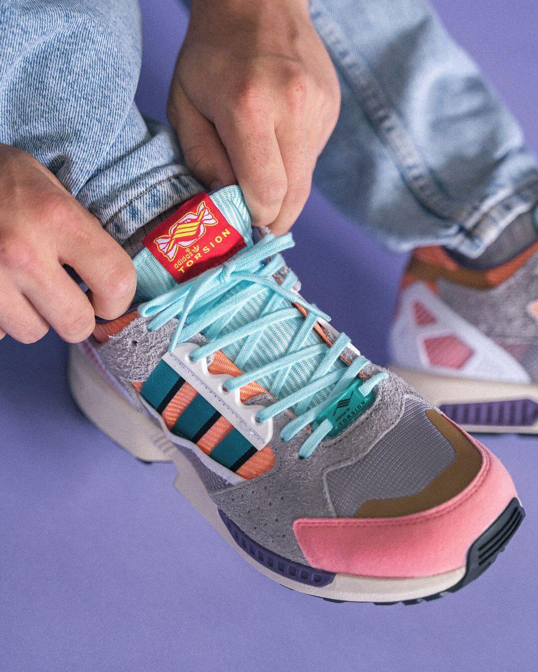 adidas ZX 10/8 „Candyverse“ Torsion – ein Hybrid aus dem ZX 8000 und dem ZX 10.000C
