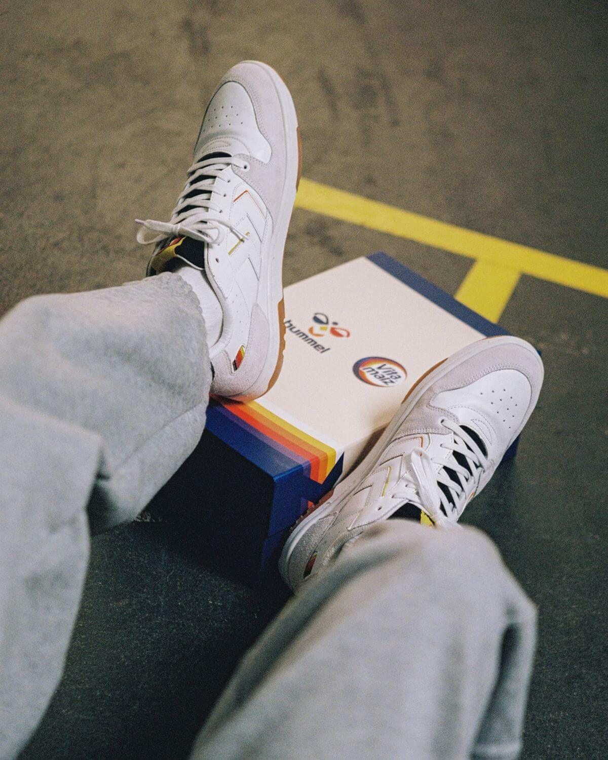 on feet - hummel x Vitamalz - Power Play