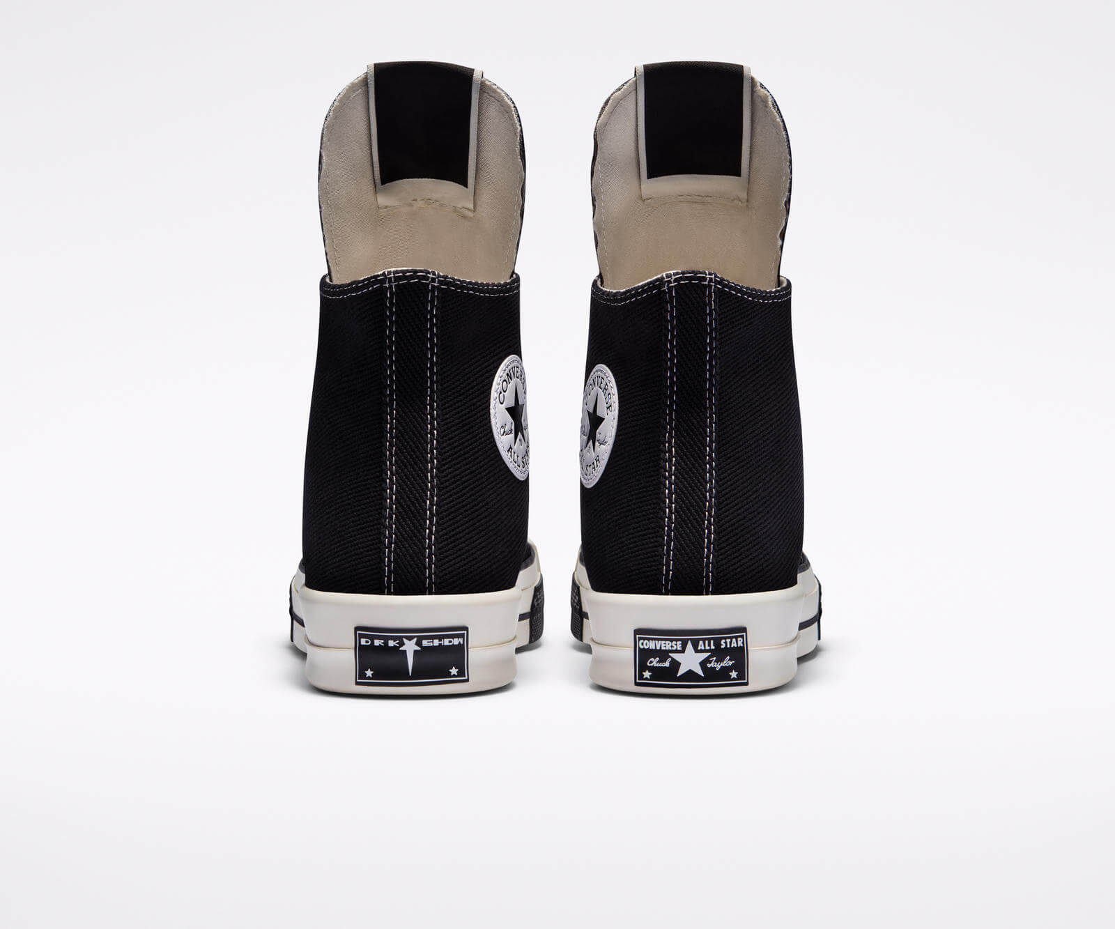 Converse x Rick Owens - DRKSHDW - TurboDark Chuck 70 High