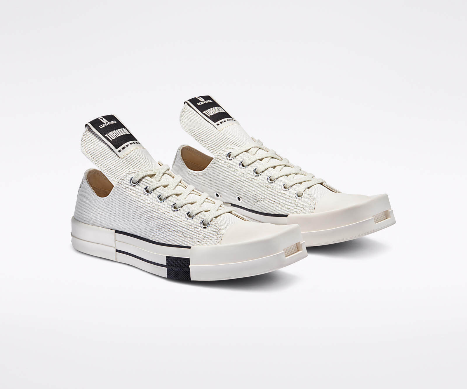 Converse x Rick Owens - DRAKSHADOW - TurboDark Chuck 70 Low - white