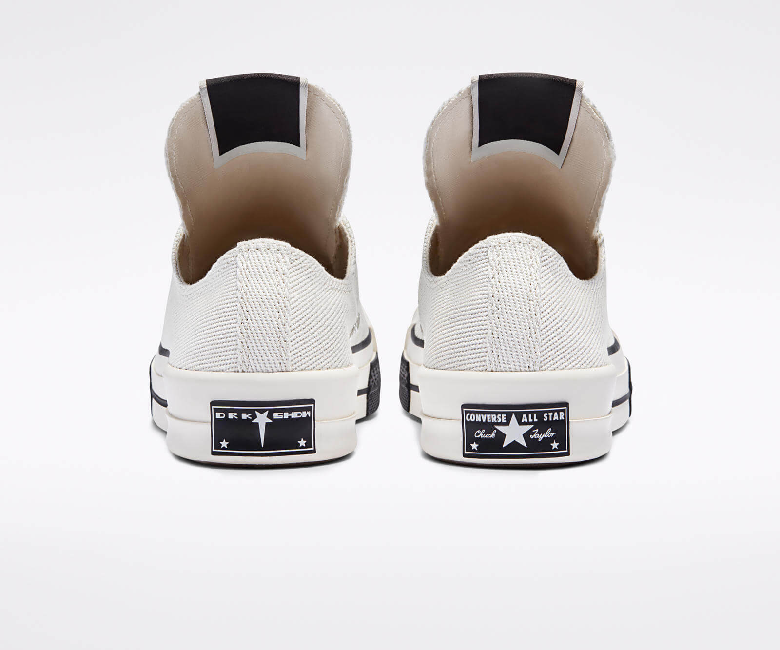 Converse x Rick Owens - DRKSHDW - TurboDark Chuck 70 Low - white