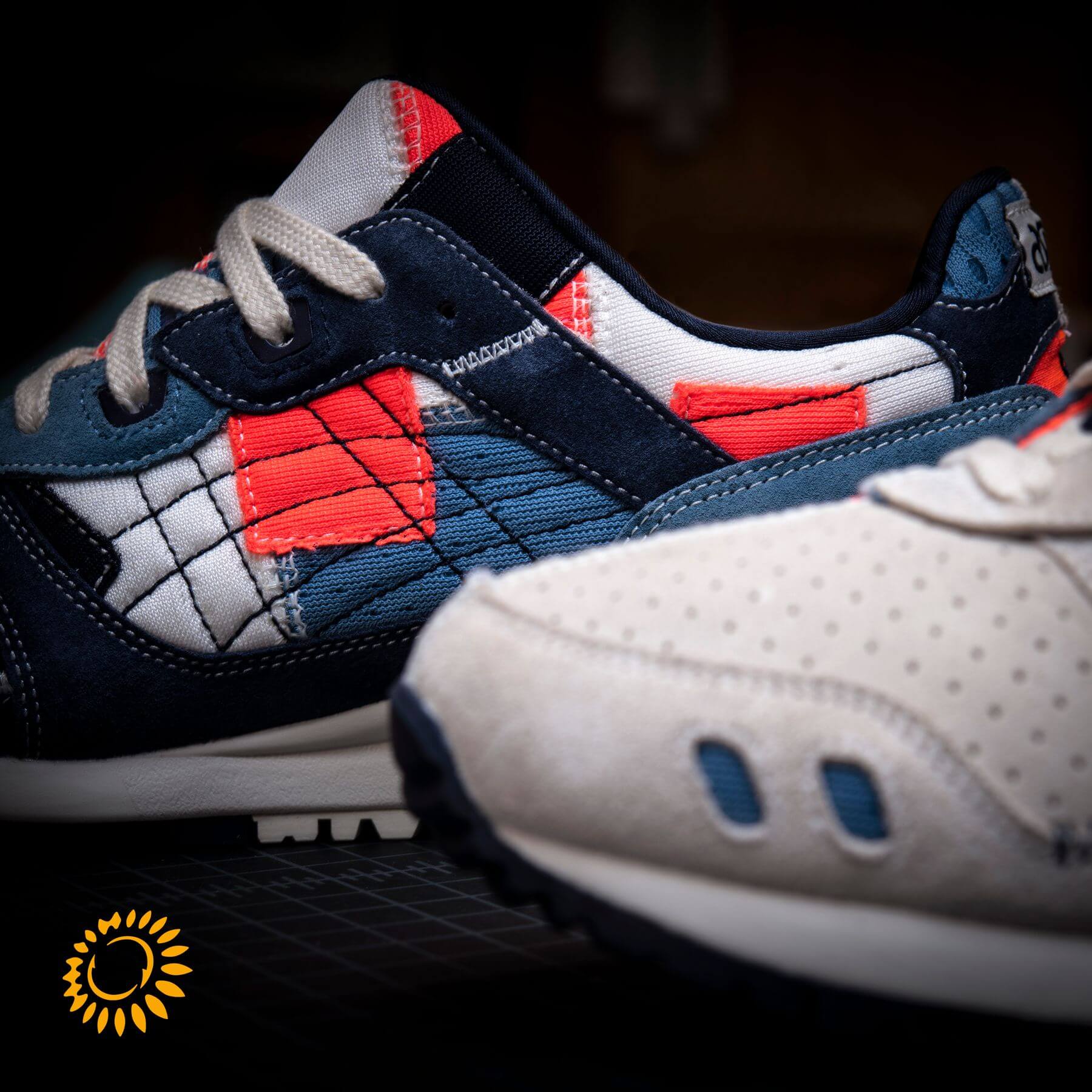 Upcycling-Design: ASICS Gel-Lyte III OG „Patchwork“