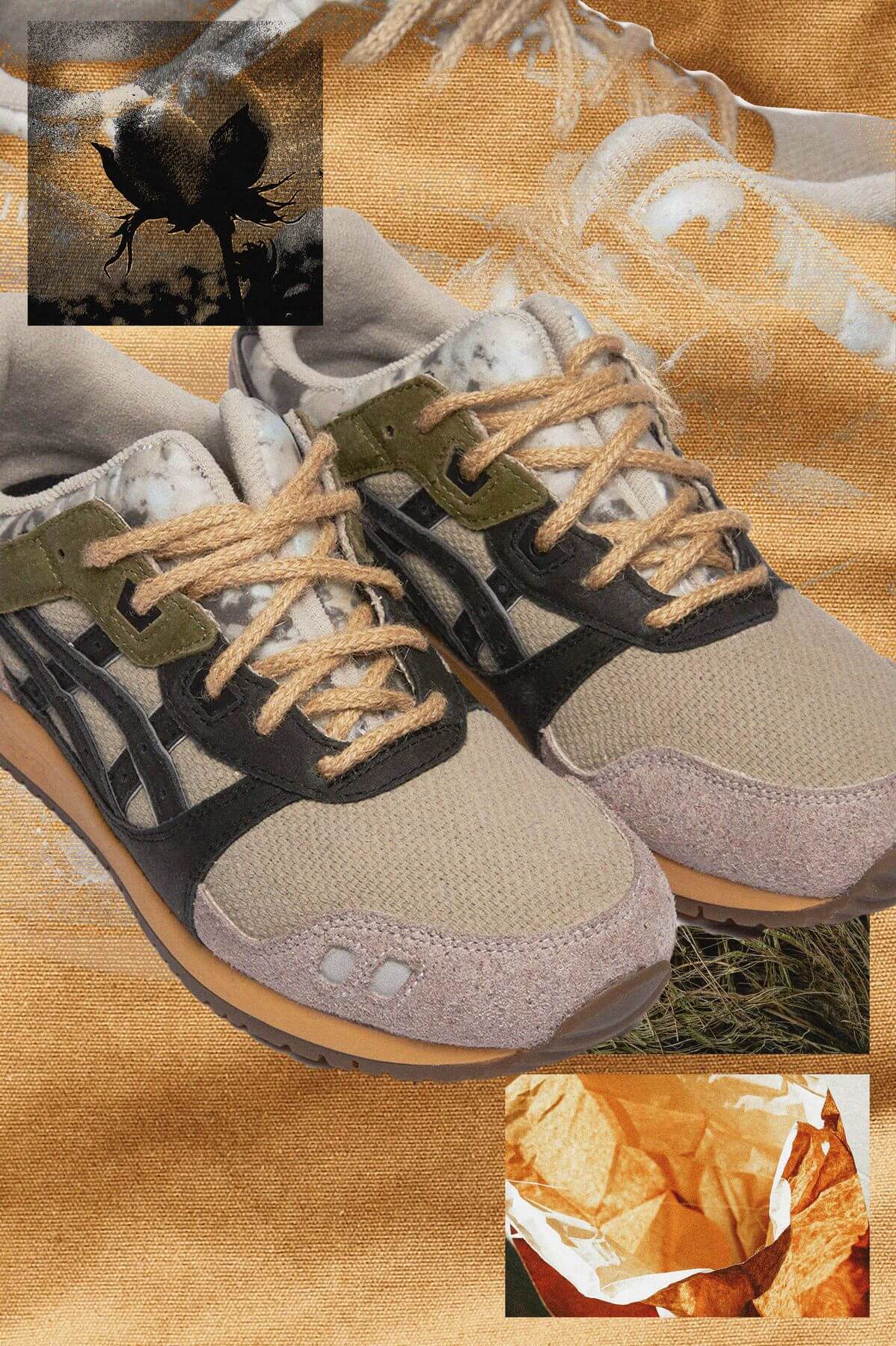 ASICS SportStyle x SIVASDESCALZO (SVD) - GEL-LYTE III OG - Rewind The Planet - beige/black - 1203A122-250