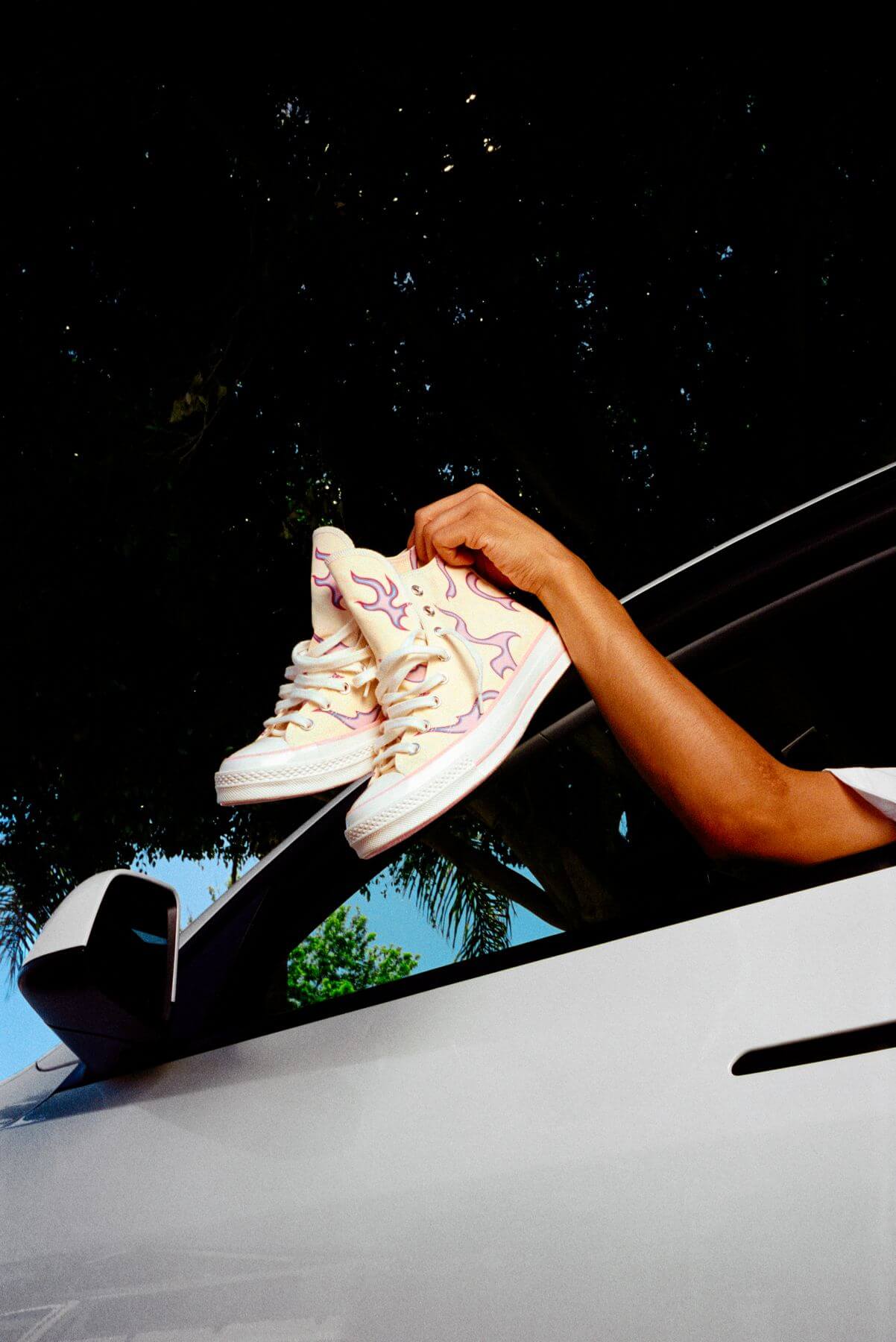 Converse x Golf Wang / Tyler The Creator - Chuck 70 - "Pink Flames" - 172398C