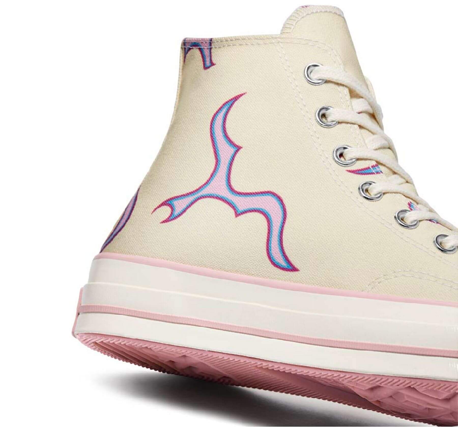 Converse x Golf Wang / Tyler The Creator - Chuck 70 - "Pink Flames" - 172398C