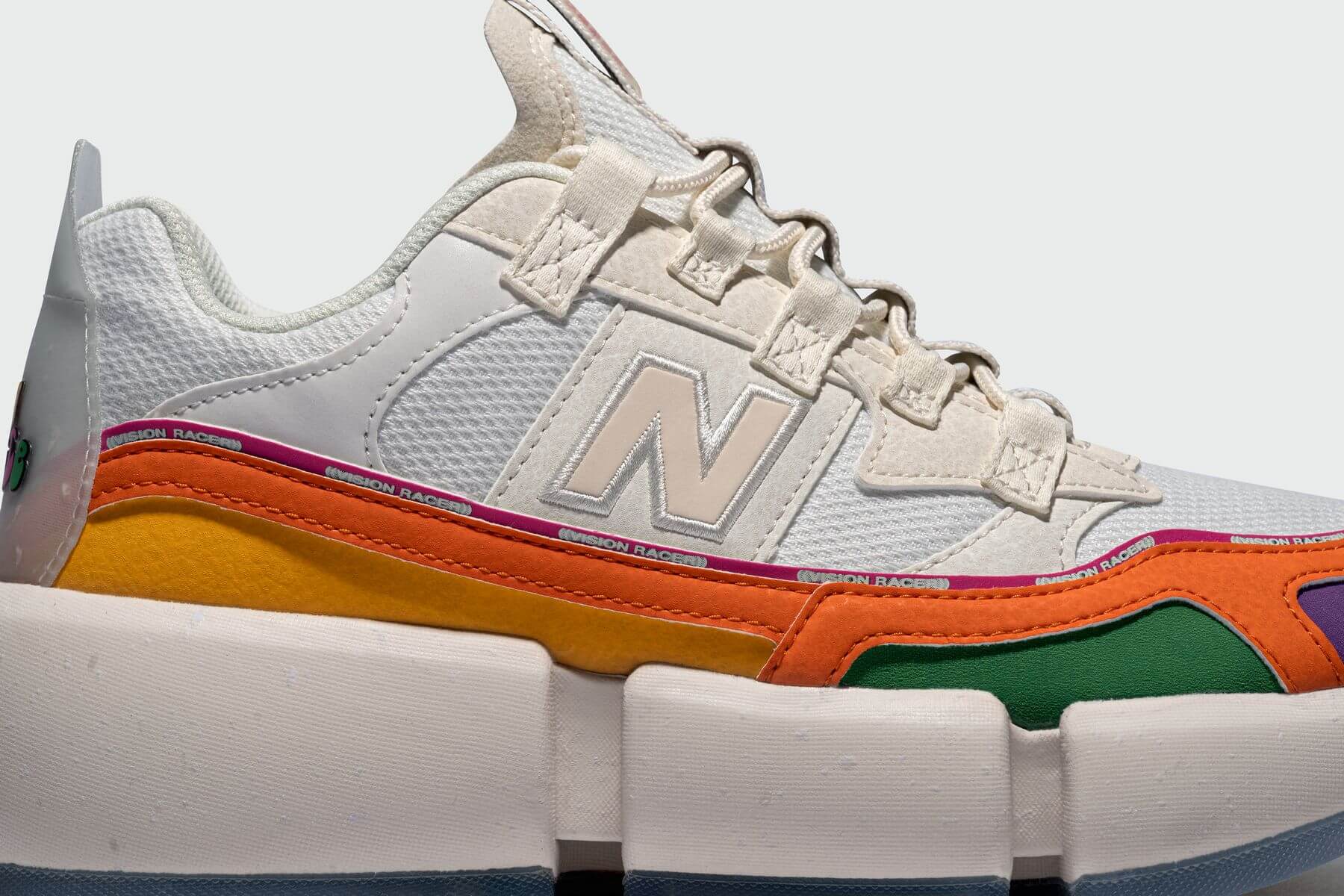 New Balance x Jaden Smith - Vision Racer - "Trippy Summer" - sea salt/storm blue - MSVRCV1