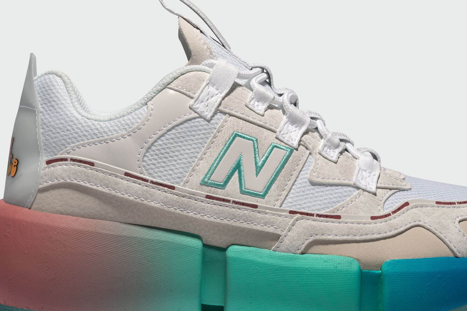 New Balance x Jaden Smith - Vision Racer - "Trippy Summer" - white/summer jade - MSVRCV1