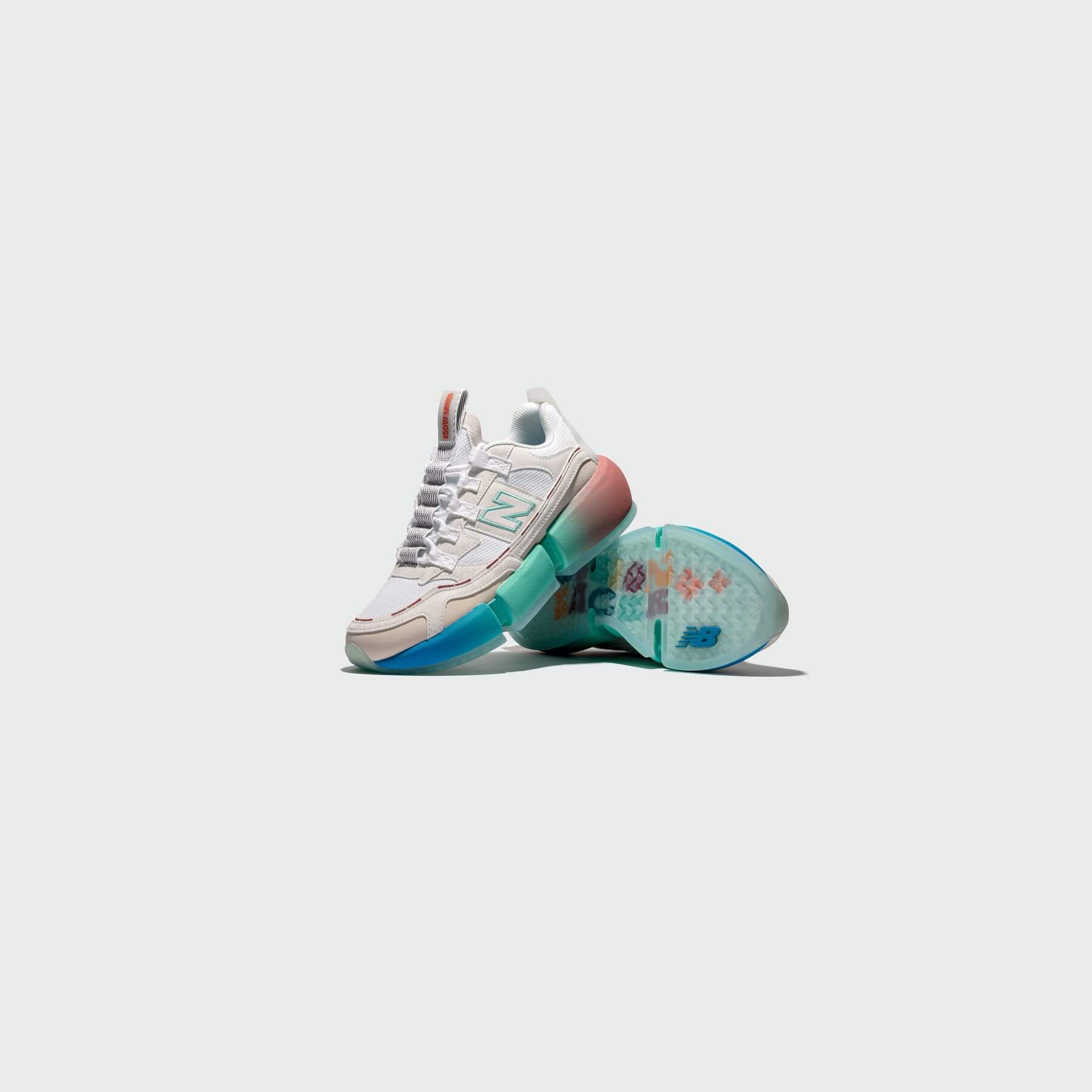 New Balance x Jaden Smith - Vision Racer - "Trippy Summer" - white/summer jade - MSVRCV1