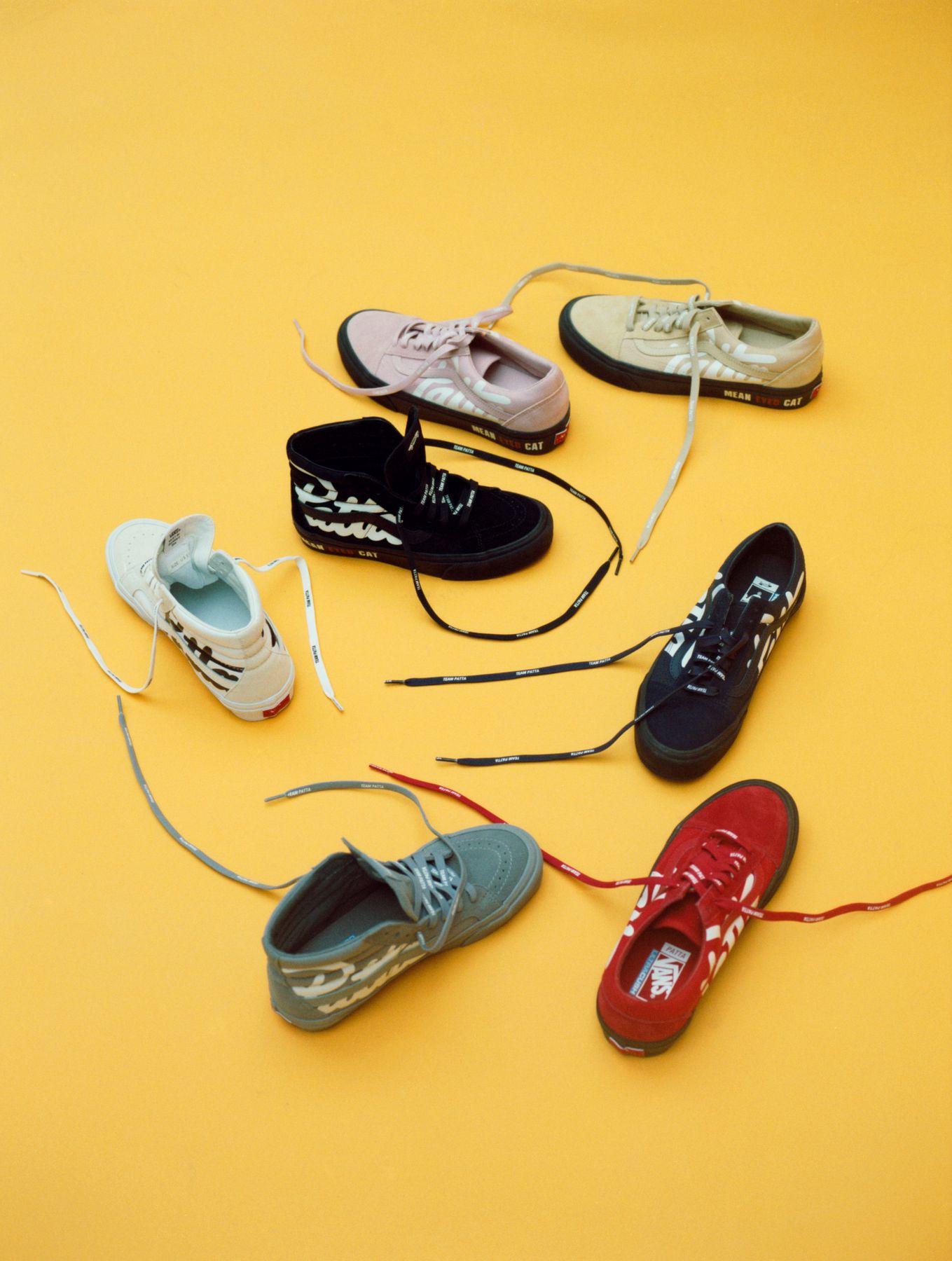 Out of love and necessity… Vans Vault & Patta mit der „Mean Eyed Cat“ Collection