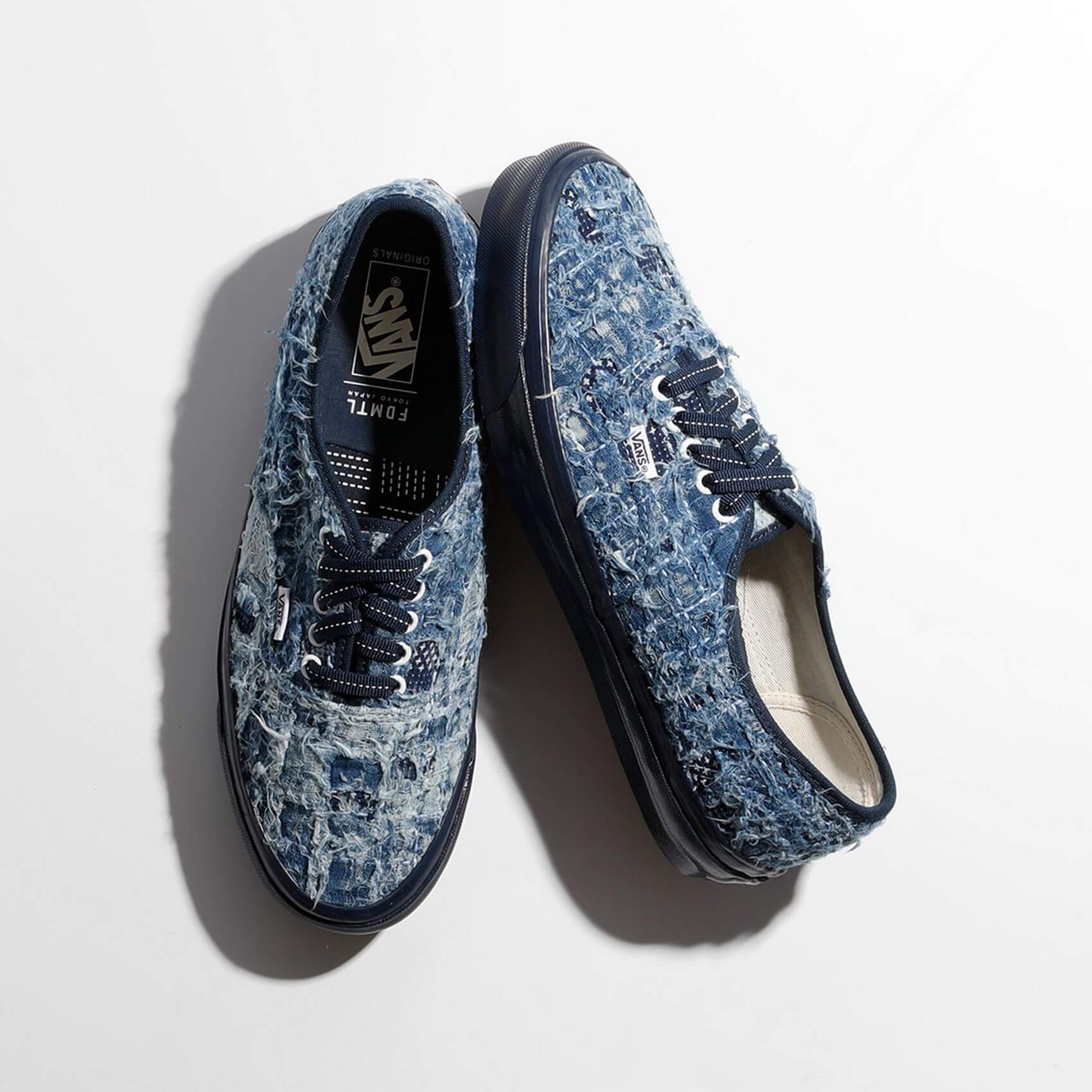 Denim all over – Vault by Vans x FDMT „Distressed Indigo Collection“