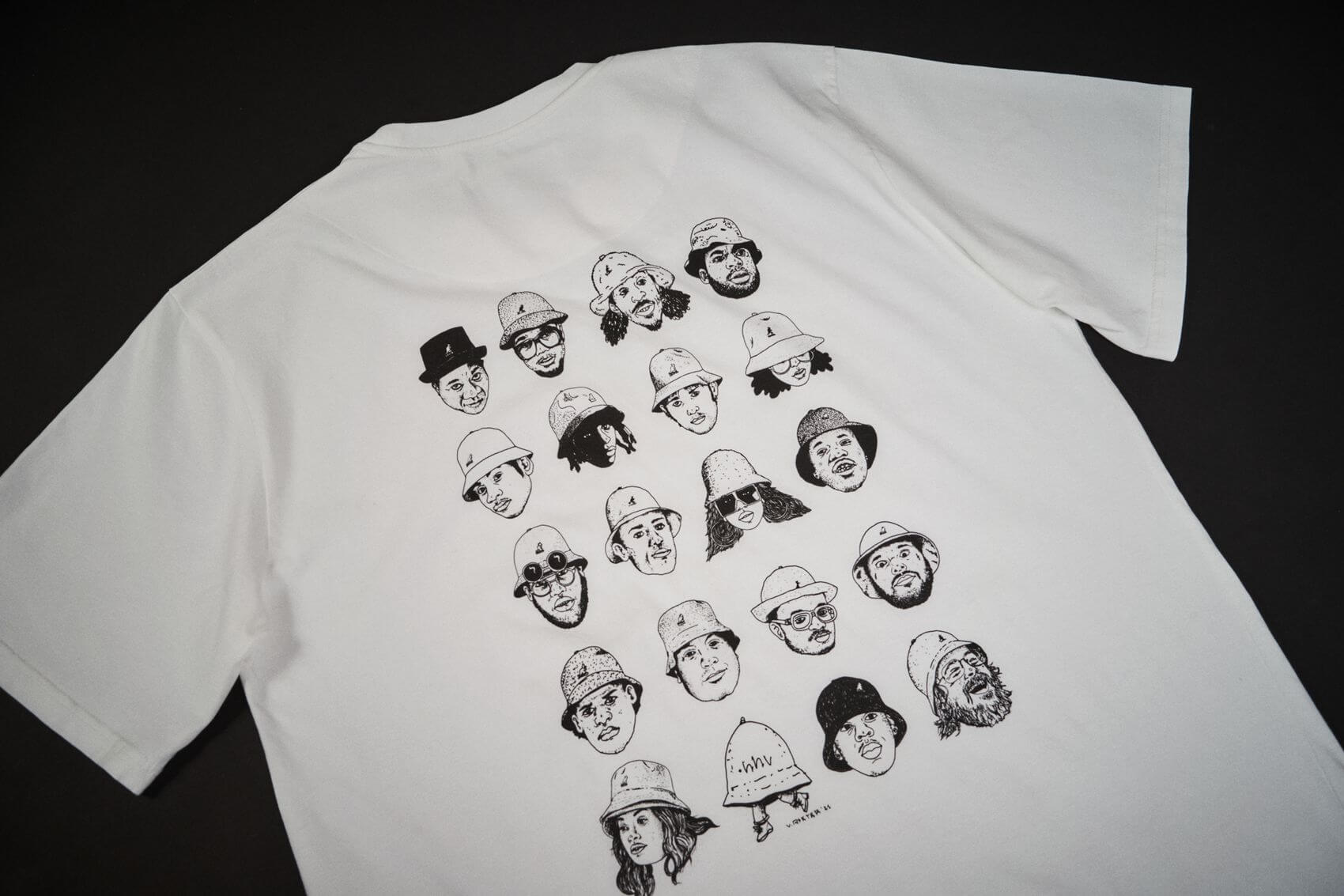 HHV x V.Raeter - Limited Edition "Kangol Icons" T-Shirt