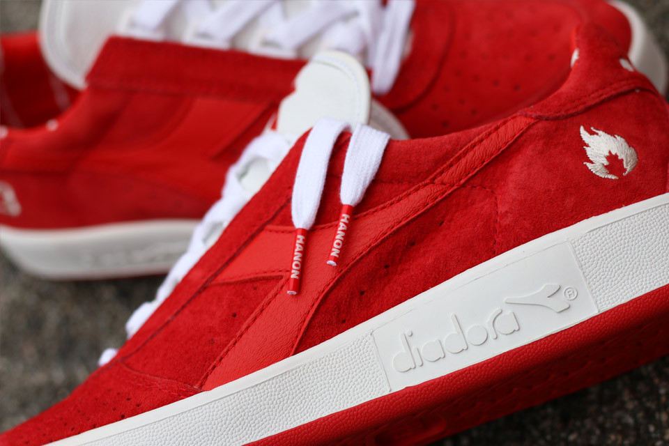 Diadora x Hanon - "The Spirit Of 83" - B.Elite - red/white - 501161 87501