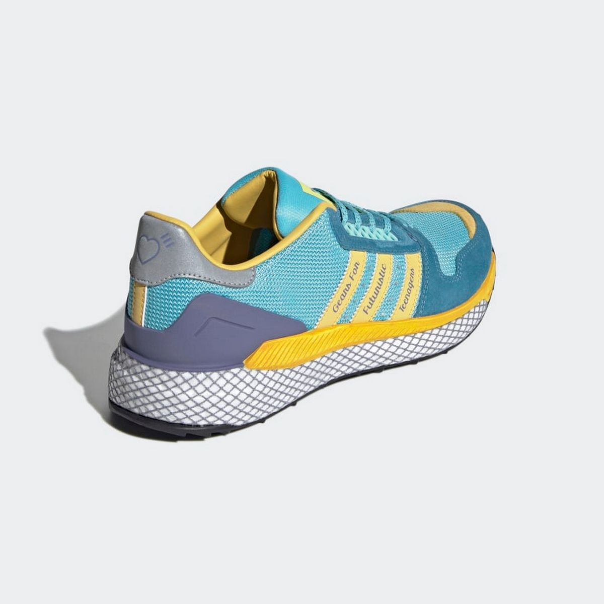 adidas x Human Made - Questar - light aqua/st fade ocean/core black - GY3018