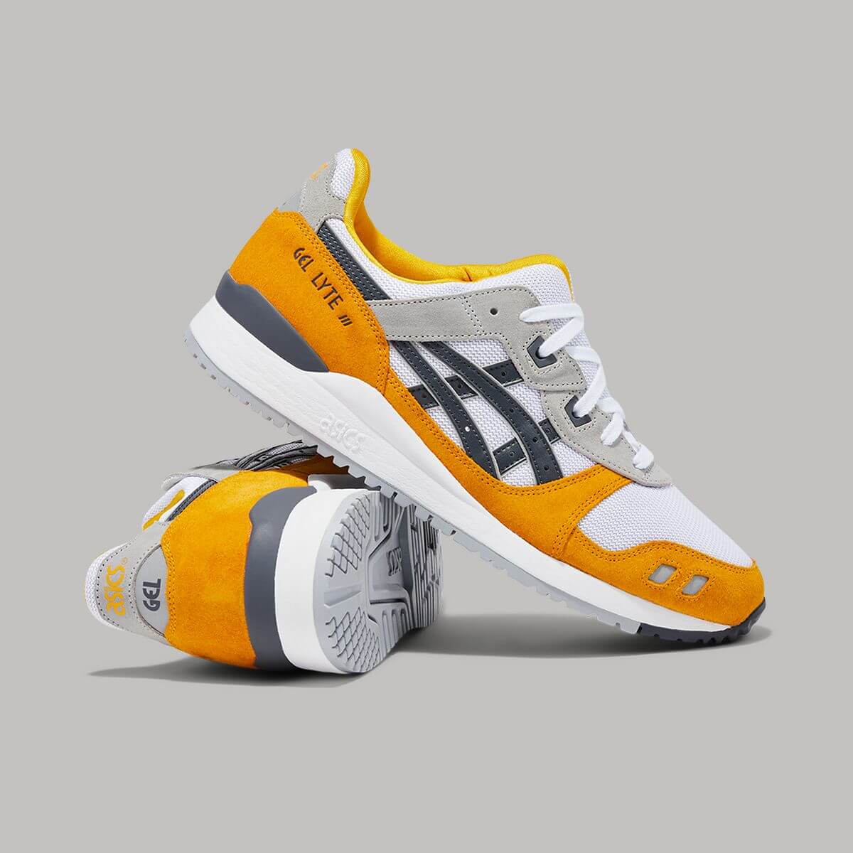 Just suede and mesh: ASICS GEL-LYTE III OG in Azure/Beet Juice & Sunflower/Carrier Grey