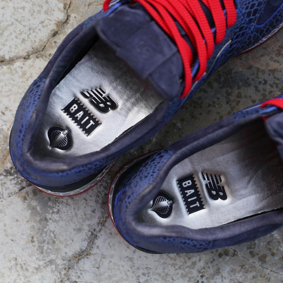 New Balance x BAIT x G.I. Joe - ML574GI1 - Cobra Commander - blue/red/silver