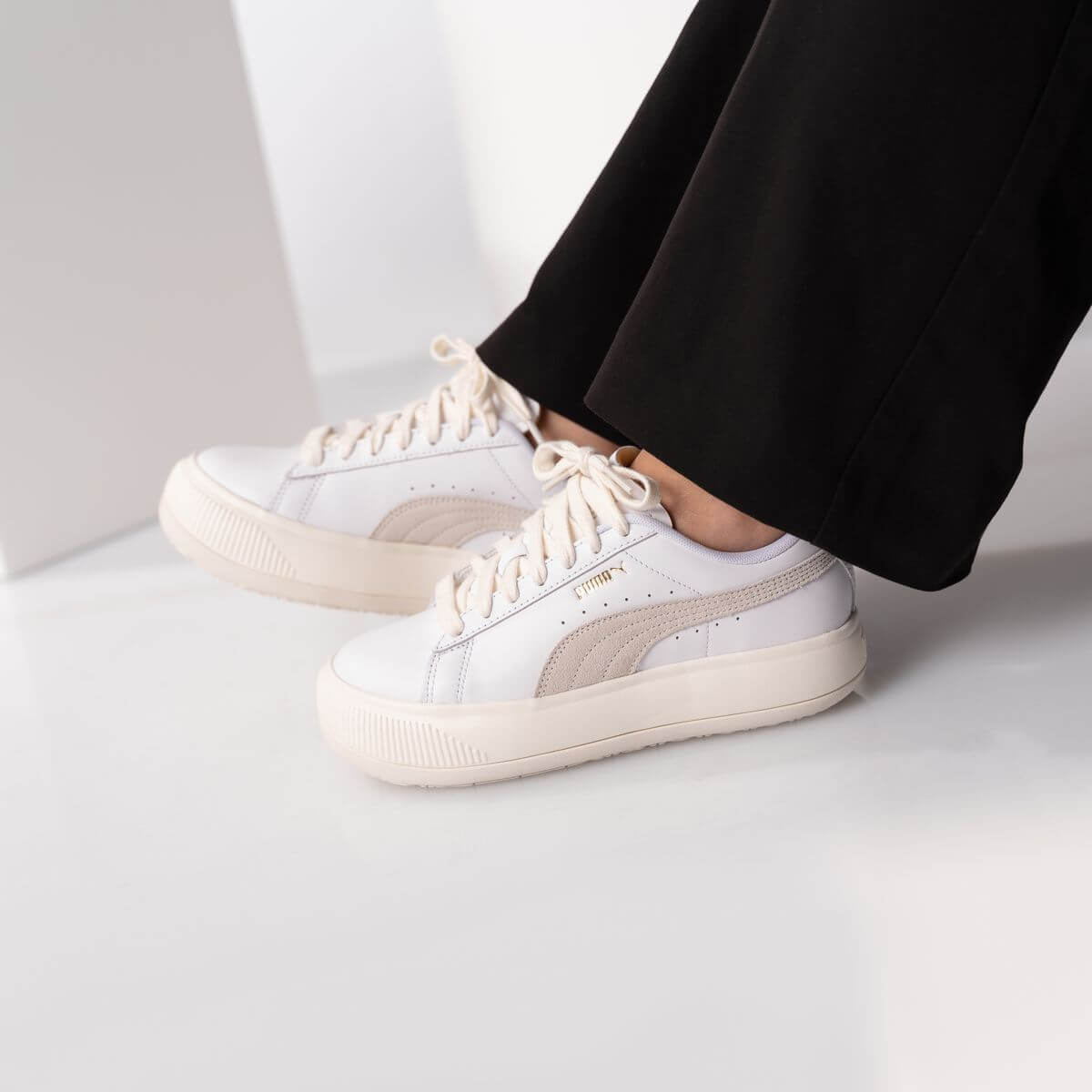 Mmmh, Marshmallow! Der Puma Suede Mayu in White/Marshmallow