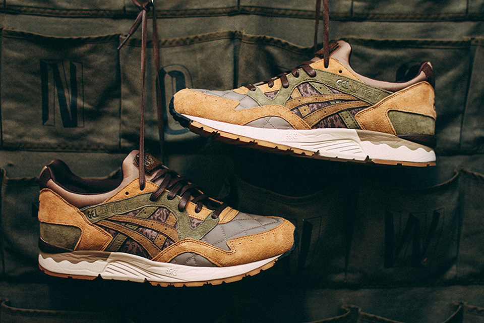 rearviewmirror: ASICS x SBTG x KICKS LAB Gel-Lyte V "Phys Ed"