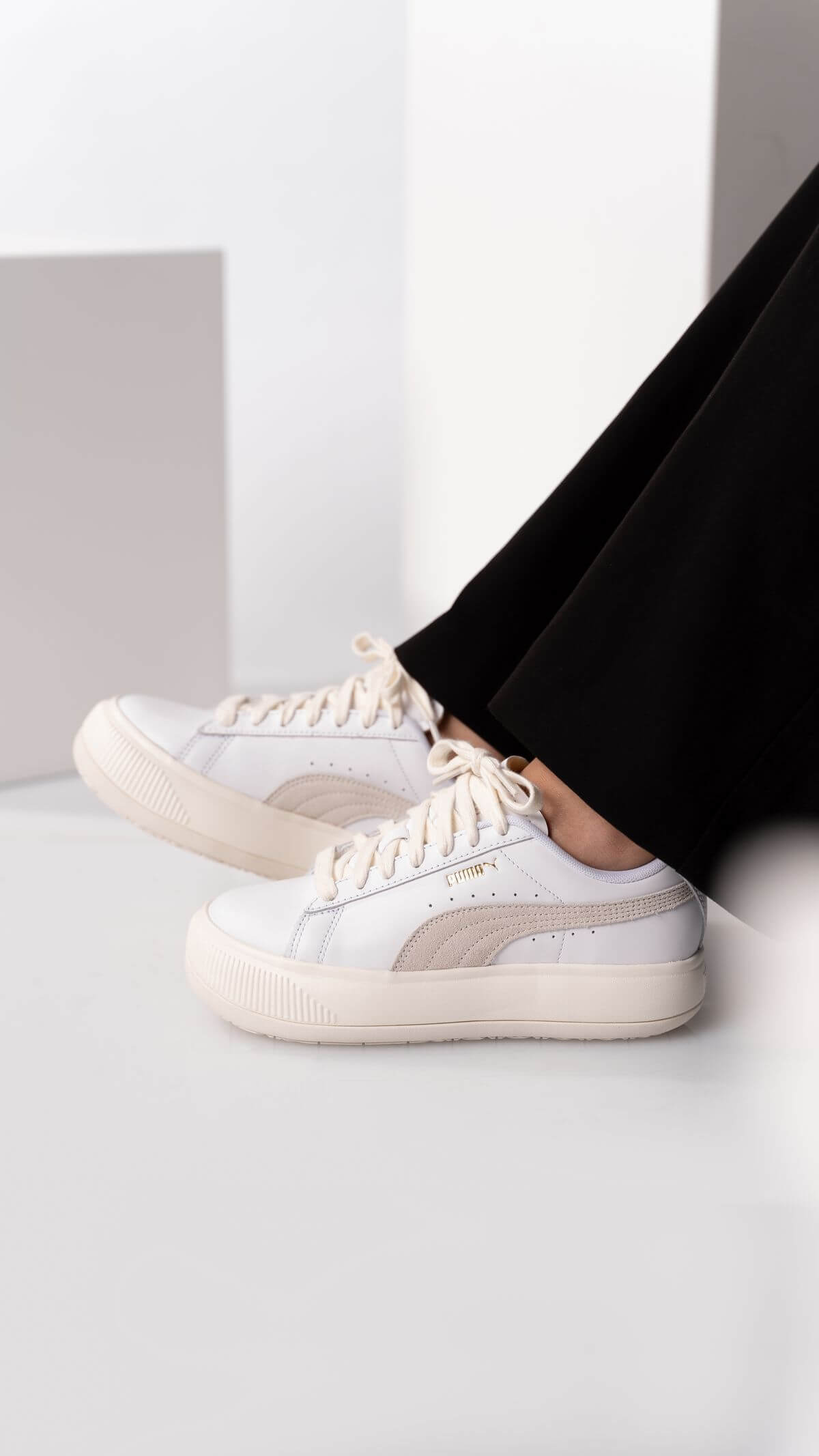PUMA - Suede Mayu - white/marshmallow - 381042 01