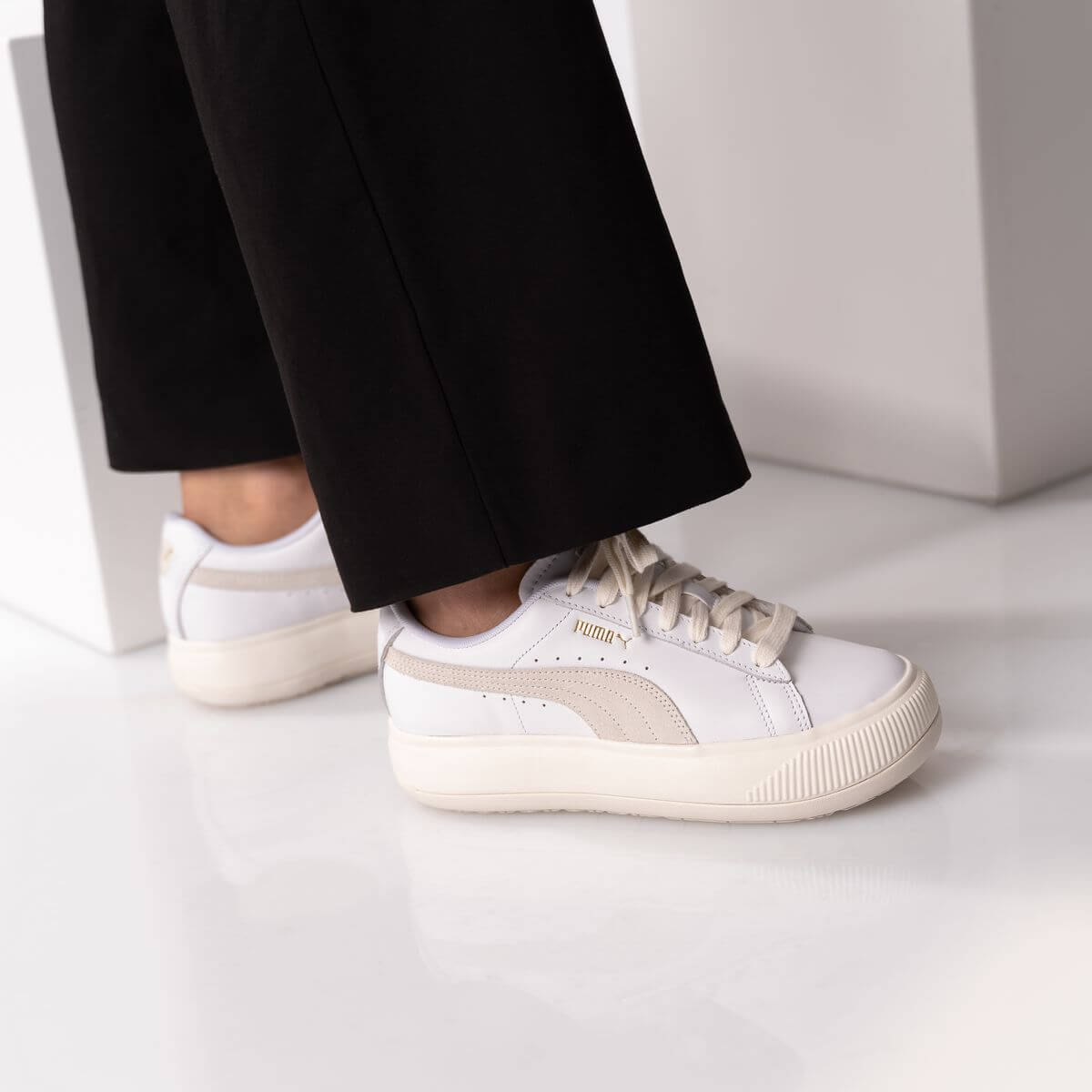 Mmmh, Marshmallow! Der Puma Suede Mayu in White/Marshmallow