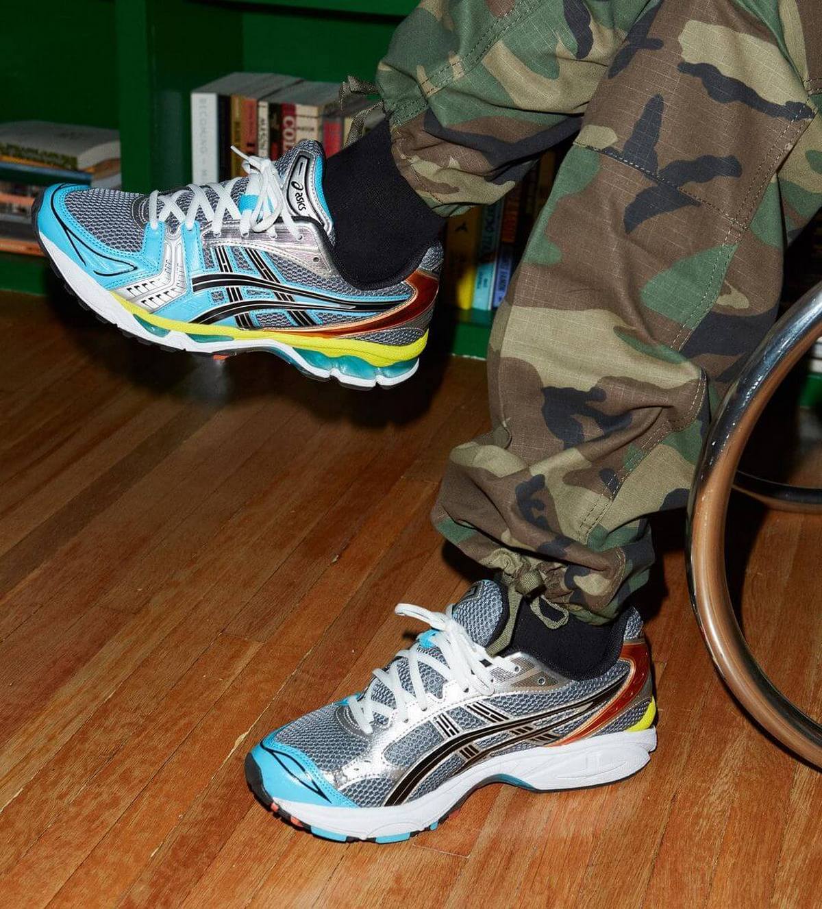 on feet - ASICS SportStyle x Angelo Baque - "Rebirth Of Cool" - GEL-KAYANO 14 - 1201A365-001