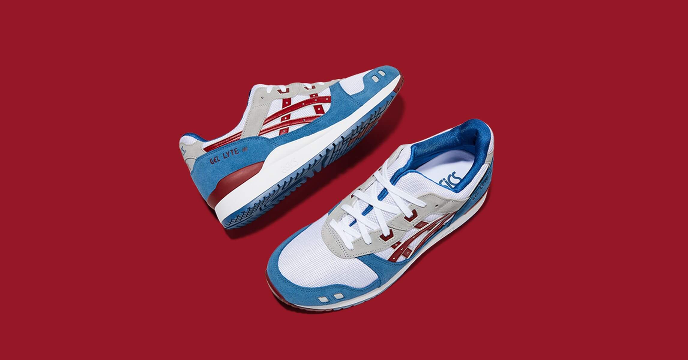 ASICS SportStyle - GEL-LYTE III OG - azure/beet juice - 1201A482-400