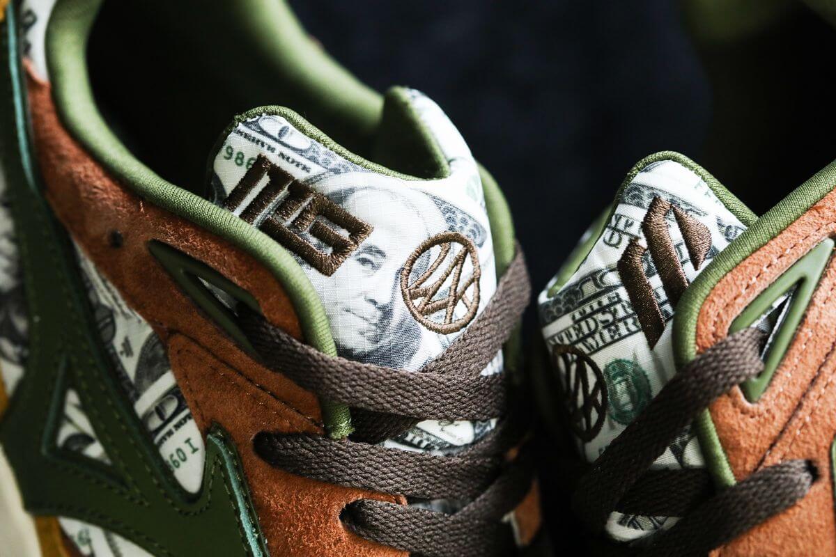 Mizuno x 24Karats x Mita Sneakers Contender "Dollar Bill"