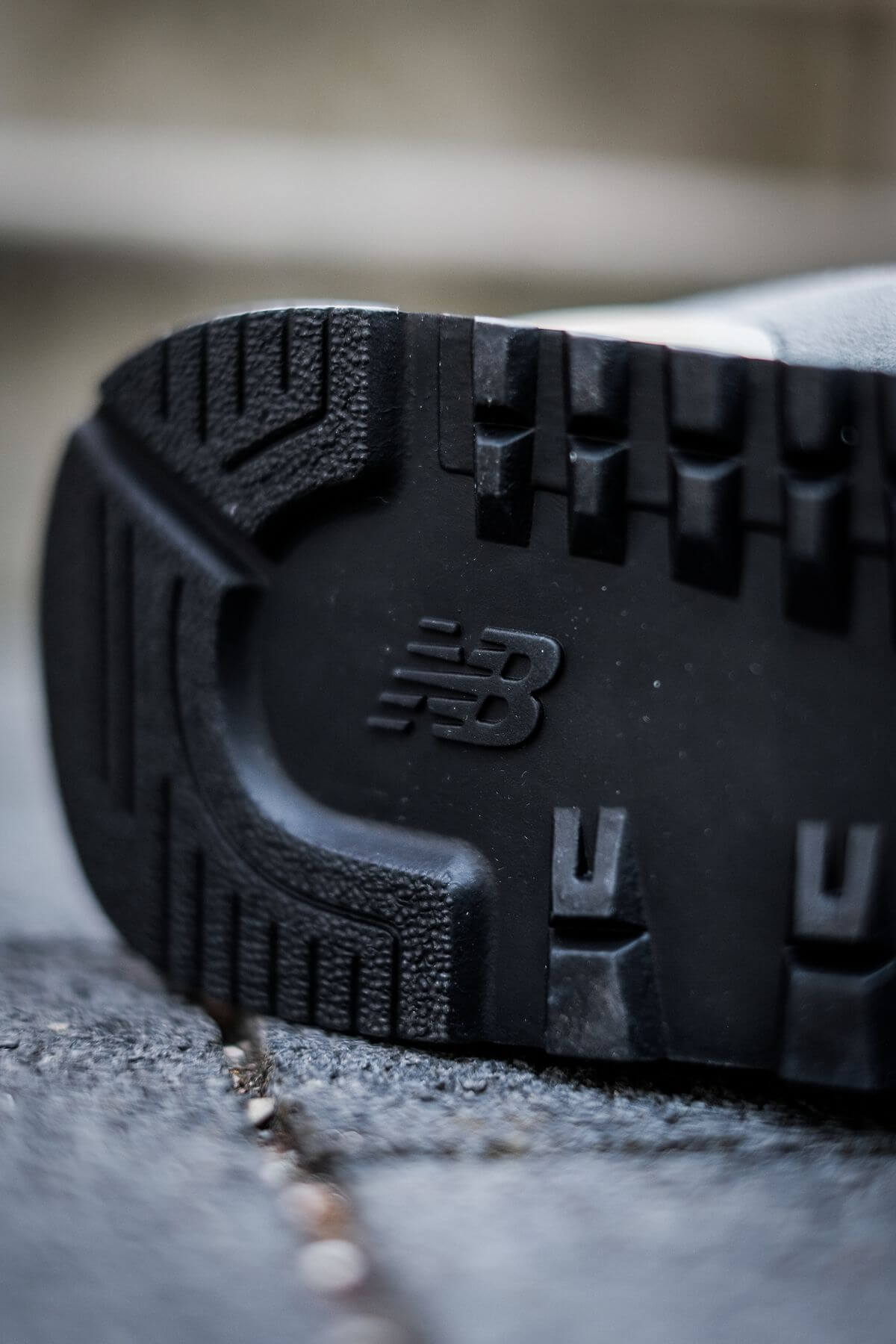 the outsole of the New Balance - 574 History Class Pack - ML574BA2 - grey