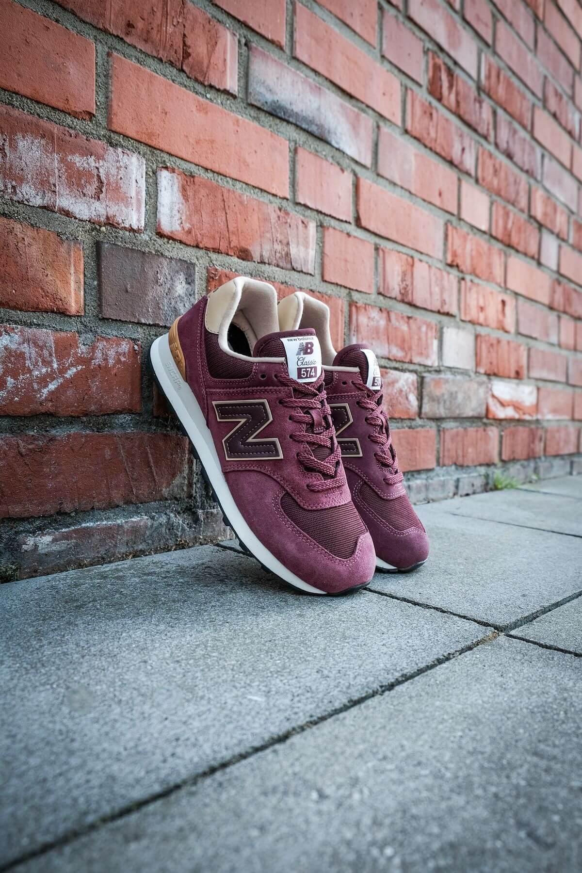 New Balance - 574 History Class Pack - ML574BG2 - burgundy