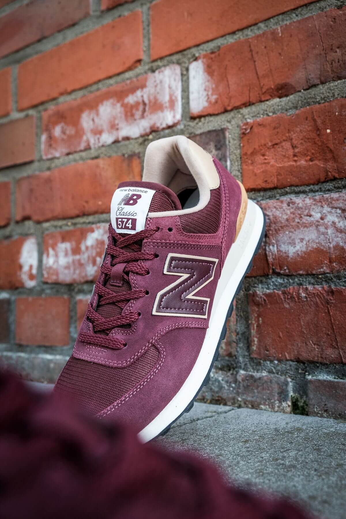 New Balance - 574 History Class Pack - ML574BG2 - burgundy