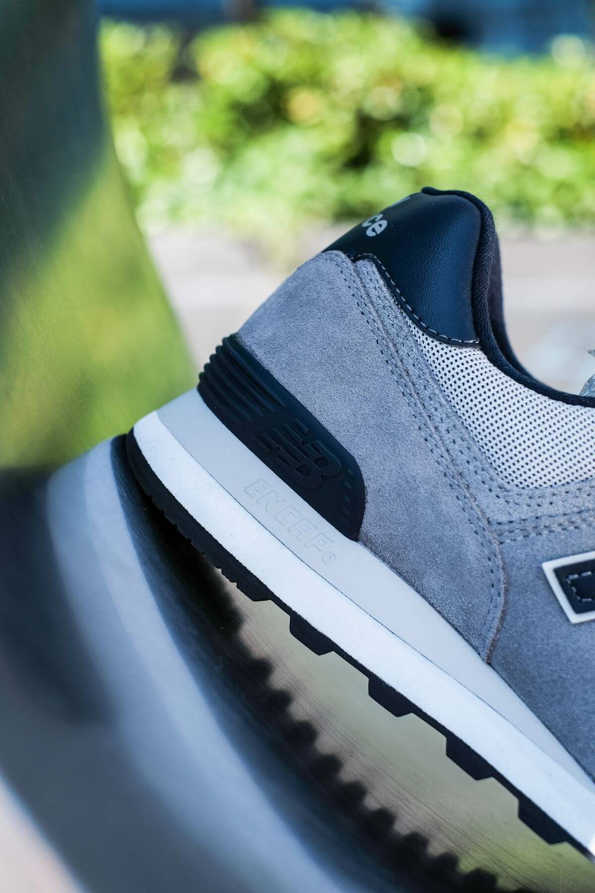 details encap cushioning - New Balance - 574 History Class Pack - ML574BE2 - grey/navy