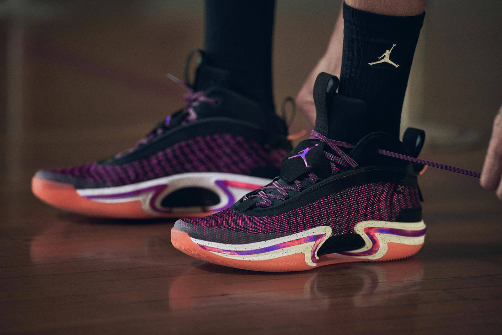Nike Air Jordan XXXVI - First Light & Psychic Energy ft. Jacquard-Leno-Weave & Zoom Strobel