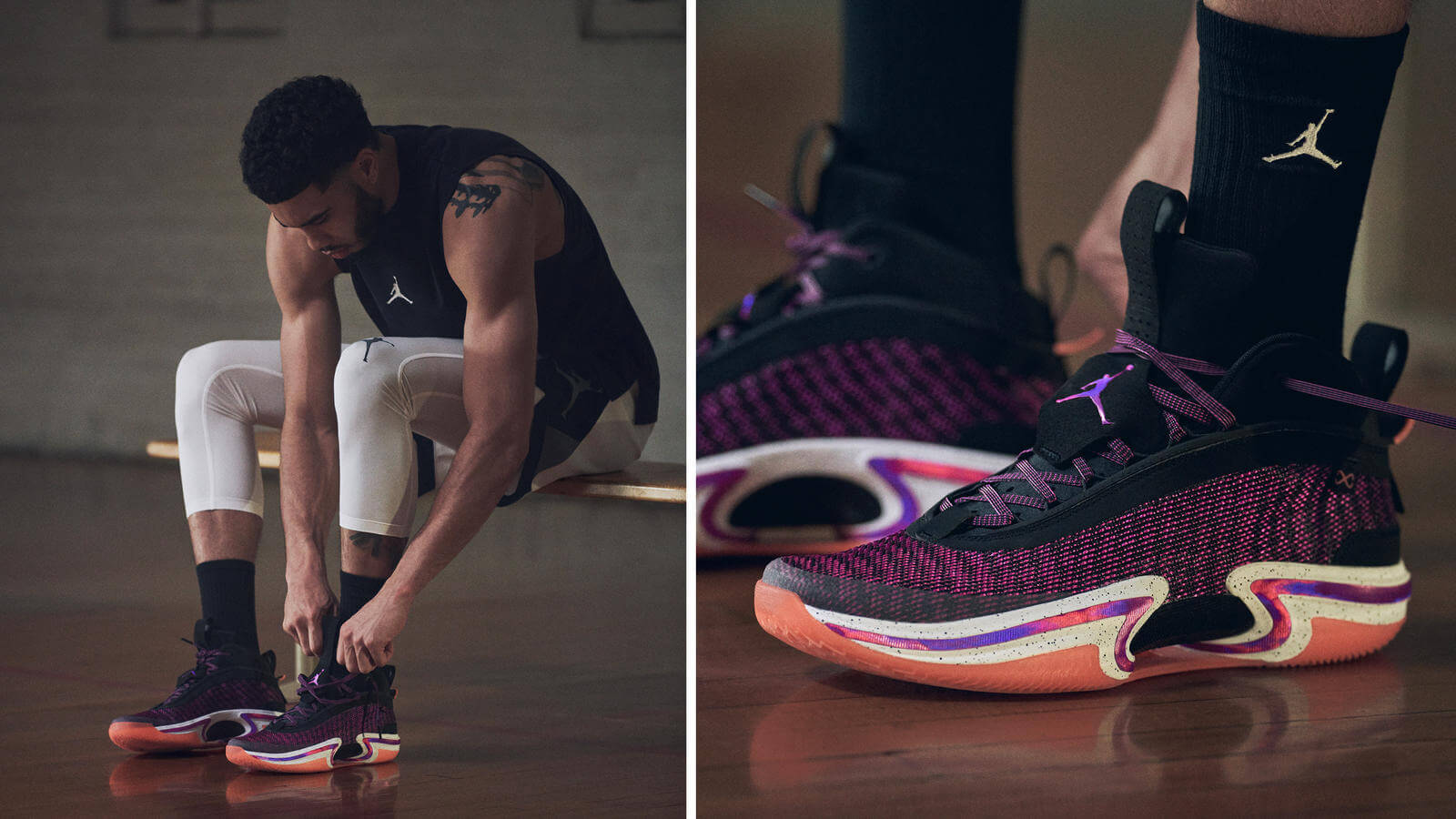 Nike Air Jordan XXXVI - First Light & Psychic Energy ft. Jacquard-Leno-Weave & Zoom Strobel