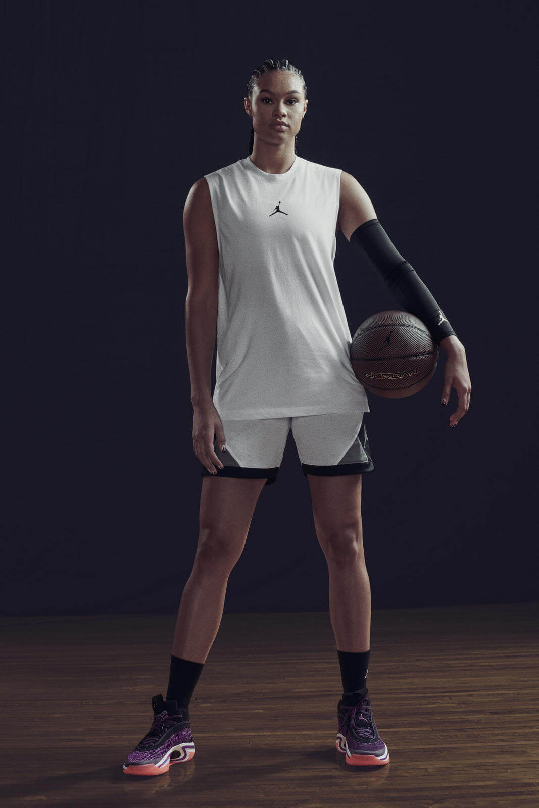 Satou Sabally im Nike Air Jordan 36 XXXVI - First Light colorway