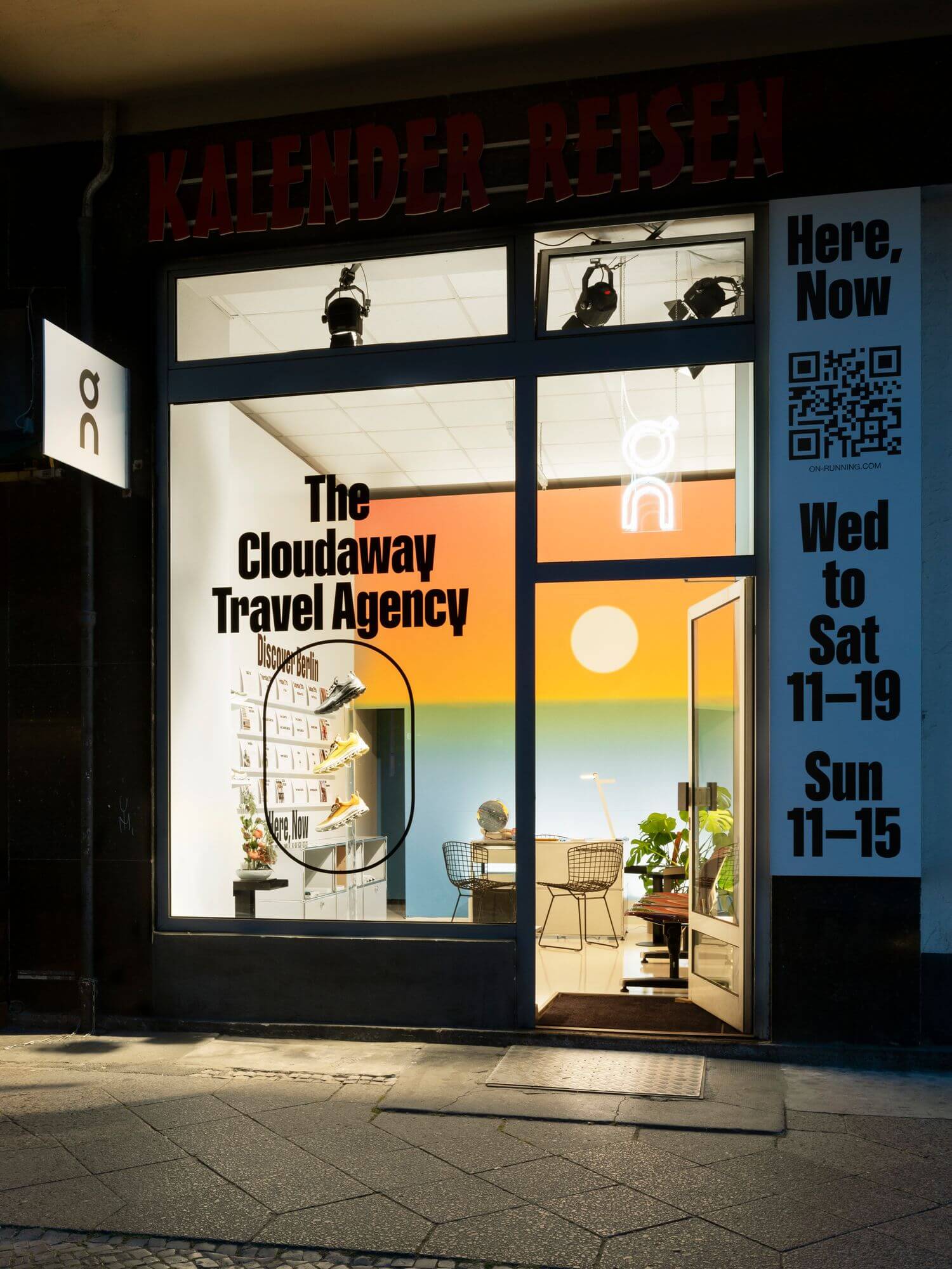 On eröffnet temporäres Reisebüro in Berlin: The Cloudaway Travel Agency