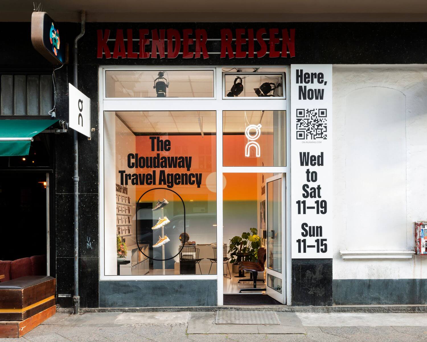 On eröffnet temporäres Reisebüro in Berlin: The Cloudaway Travel Agency