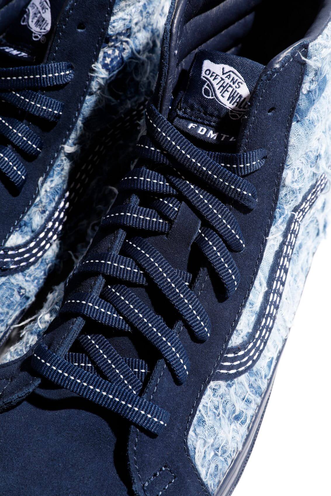 Vault by Vans x FDMTL - "Distressed Indigo Collection" feat. Vans Sk8-Hi LX