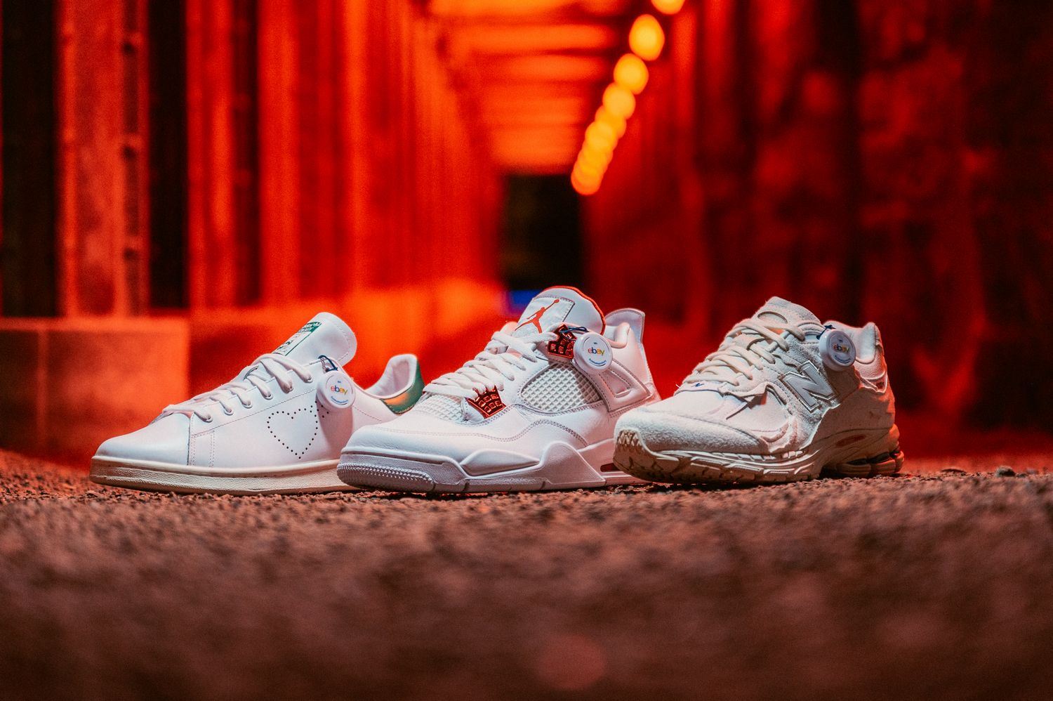 adidas Stan Smith Human Made / Nike Air Jordan 4 Metallic Red / New Balance 2002R Protection Pack