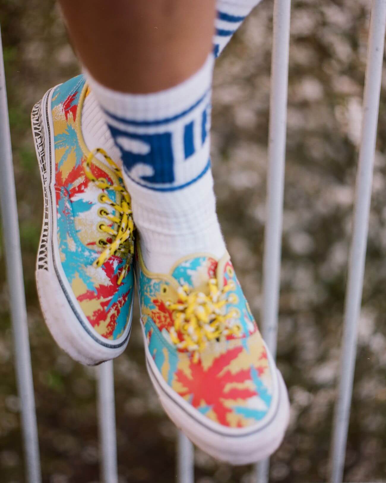 on feet - Vault by Vans x Aries - FW21 - OG Authentic LX "Art Trip"