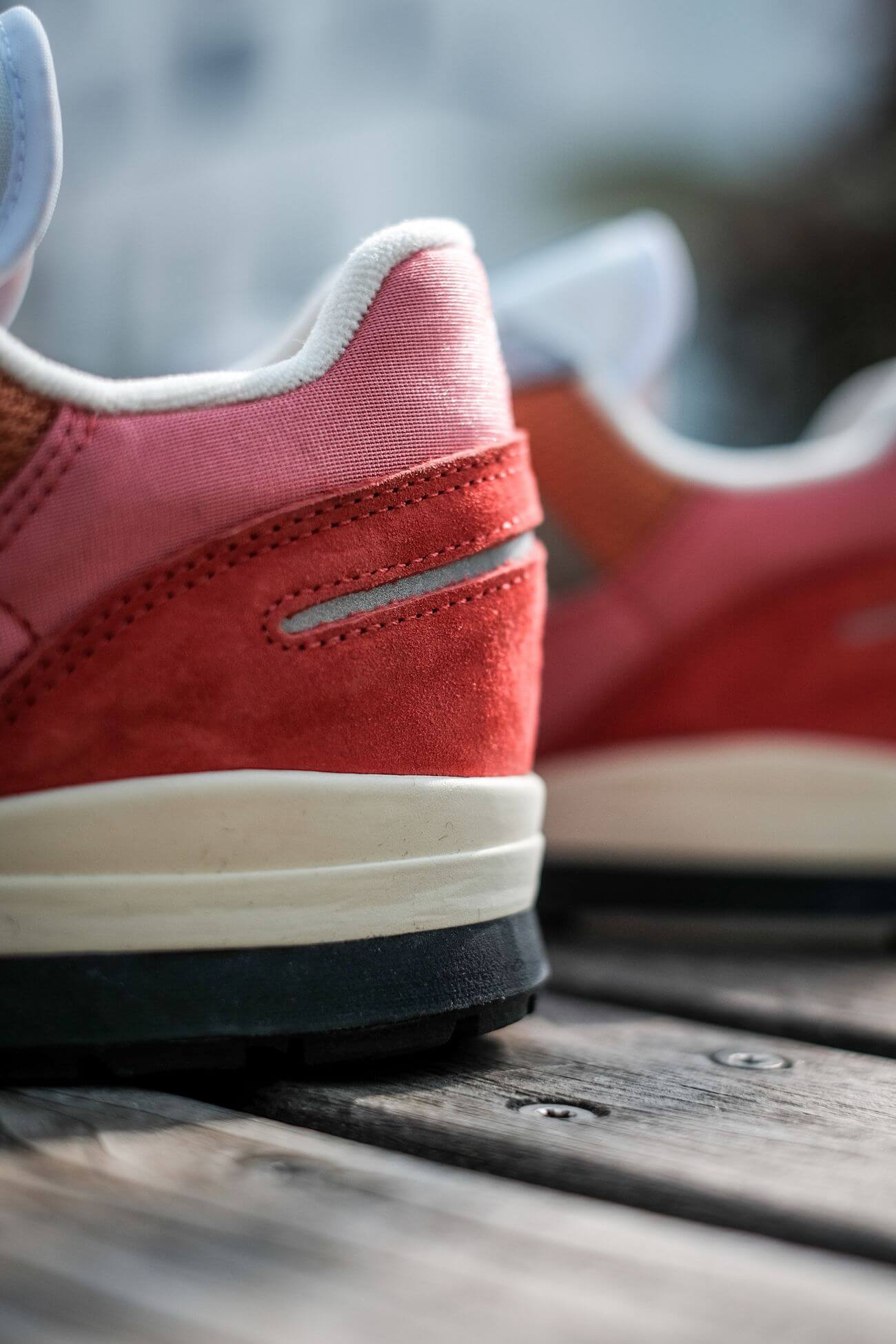 details der ferse - adidas - ZX 420 - crew red/ambient blush/cream white - H02128