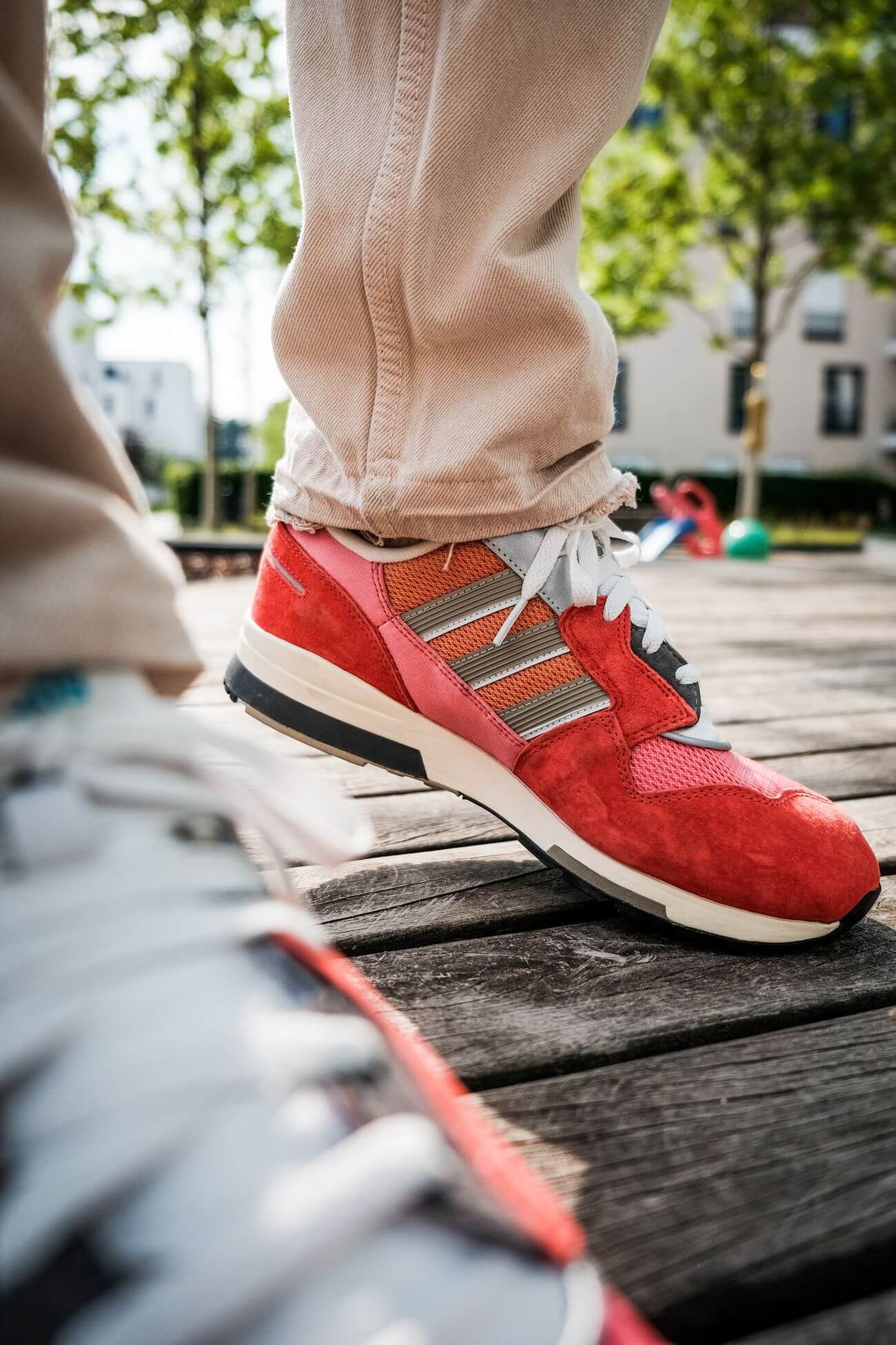 adidas Originals ZX 420 crew red / ambient blush / cream white