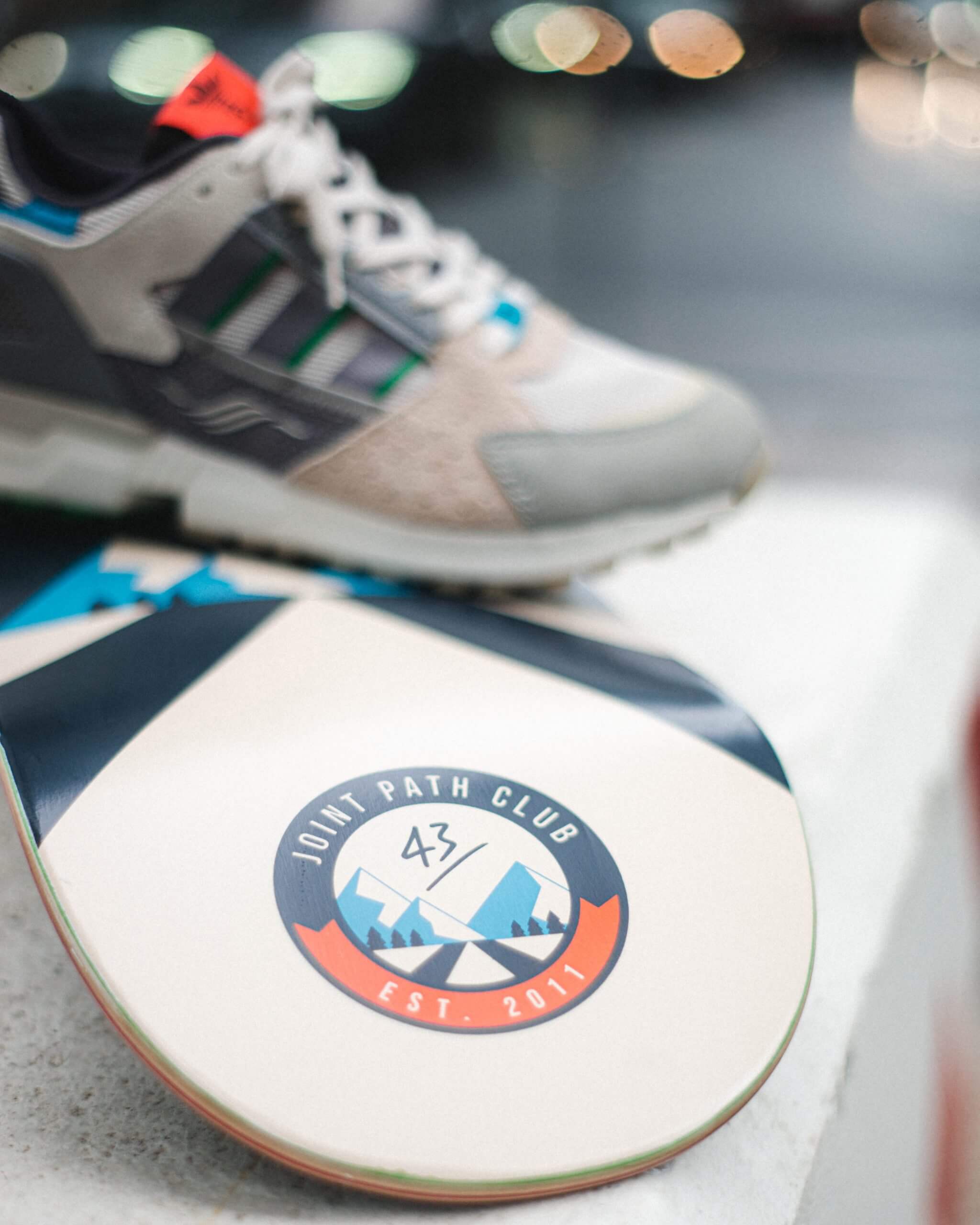 43einhalb x Dead Stock Sneakerblog / "Joint Path" Skatedeck