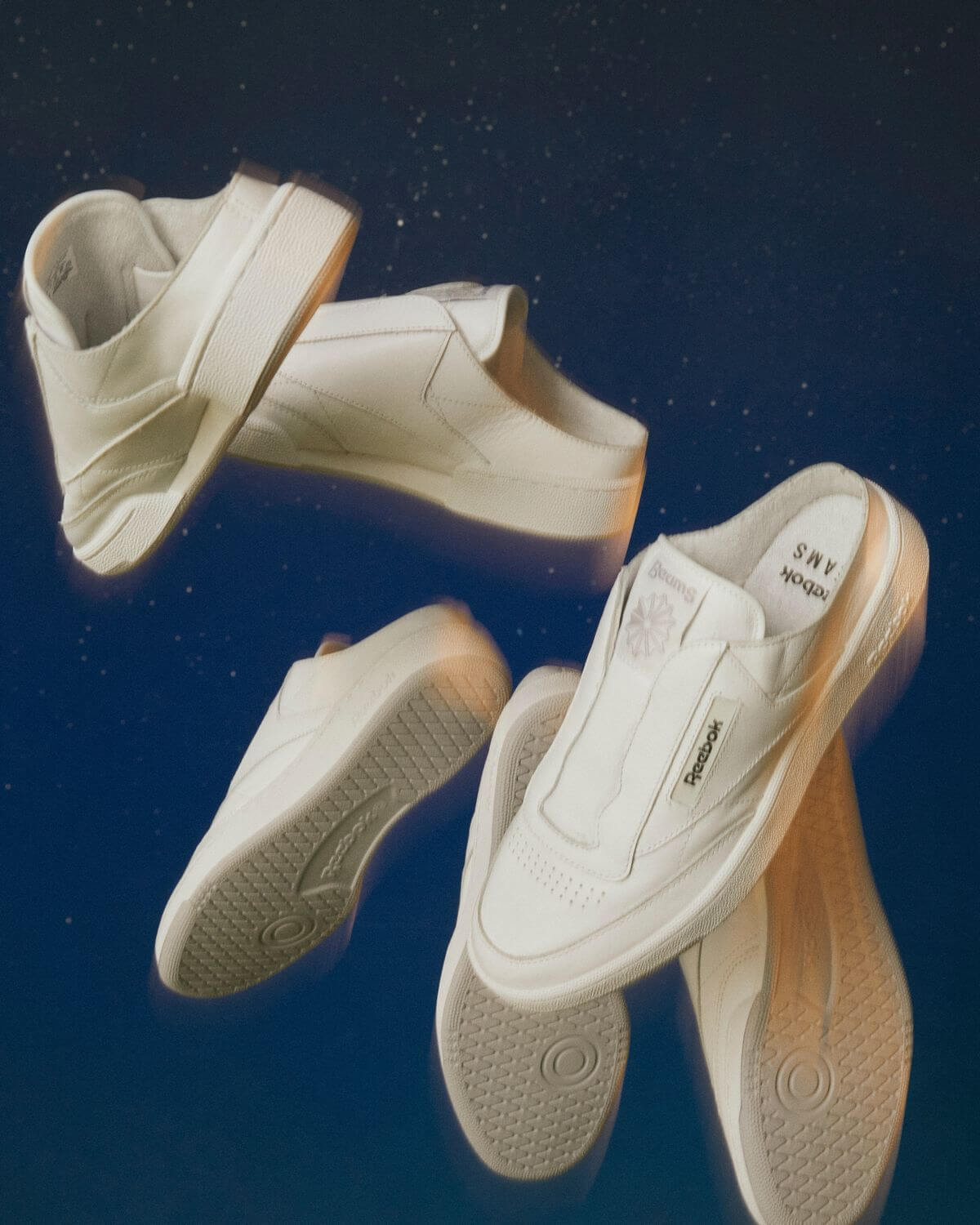 Reebok x BEAMS Club C Laceless Mule