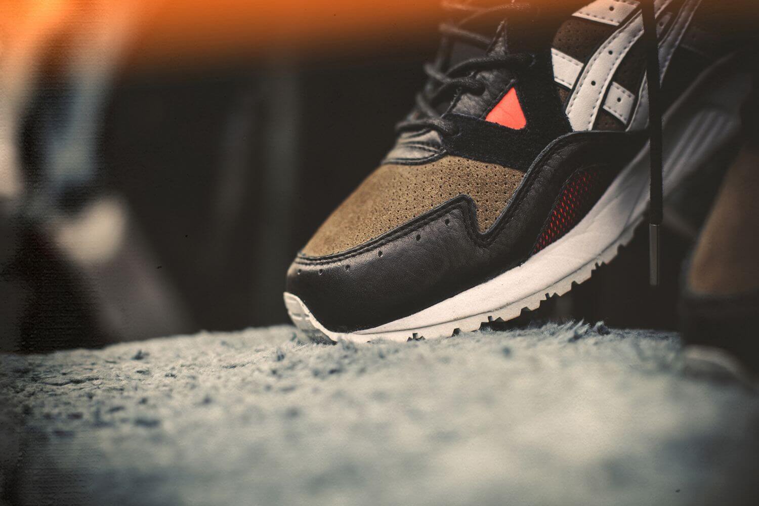 ASICS x Highs & Lows - Gel-Lyte V - "Medic" - black/olive/red/white - H50NK-8101