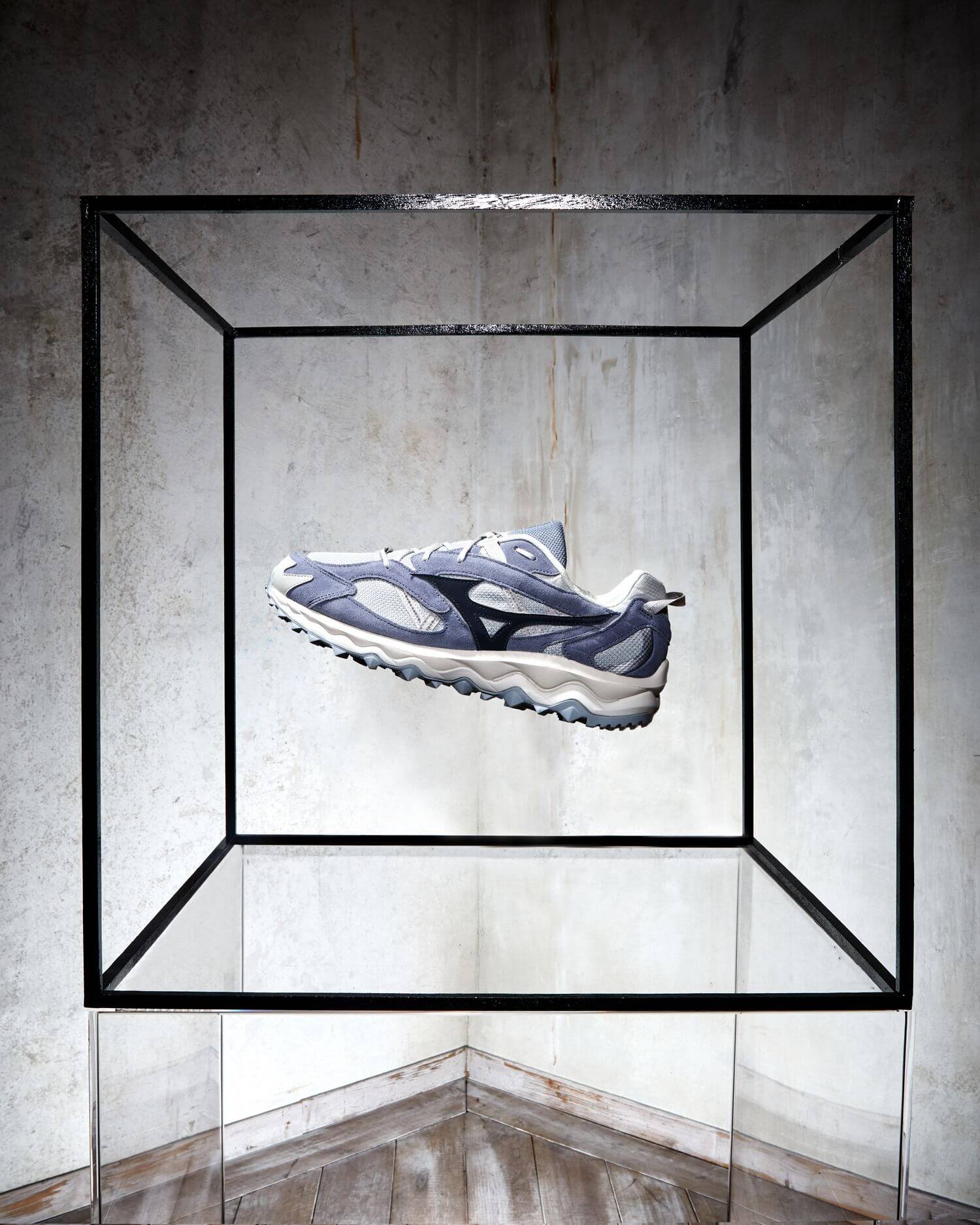 Mizuno - Wave Mujin TL "Artefact" - tradewinds/ebony gray/violet - D1GA219201