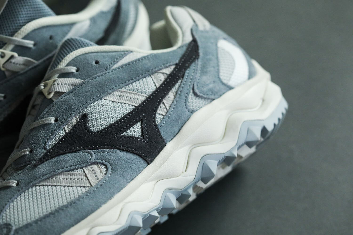 Mizuno - Wave Mujin TL "Artefact" - tradewinds/ebony gray/violet - D1GA219201