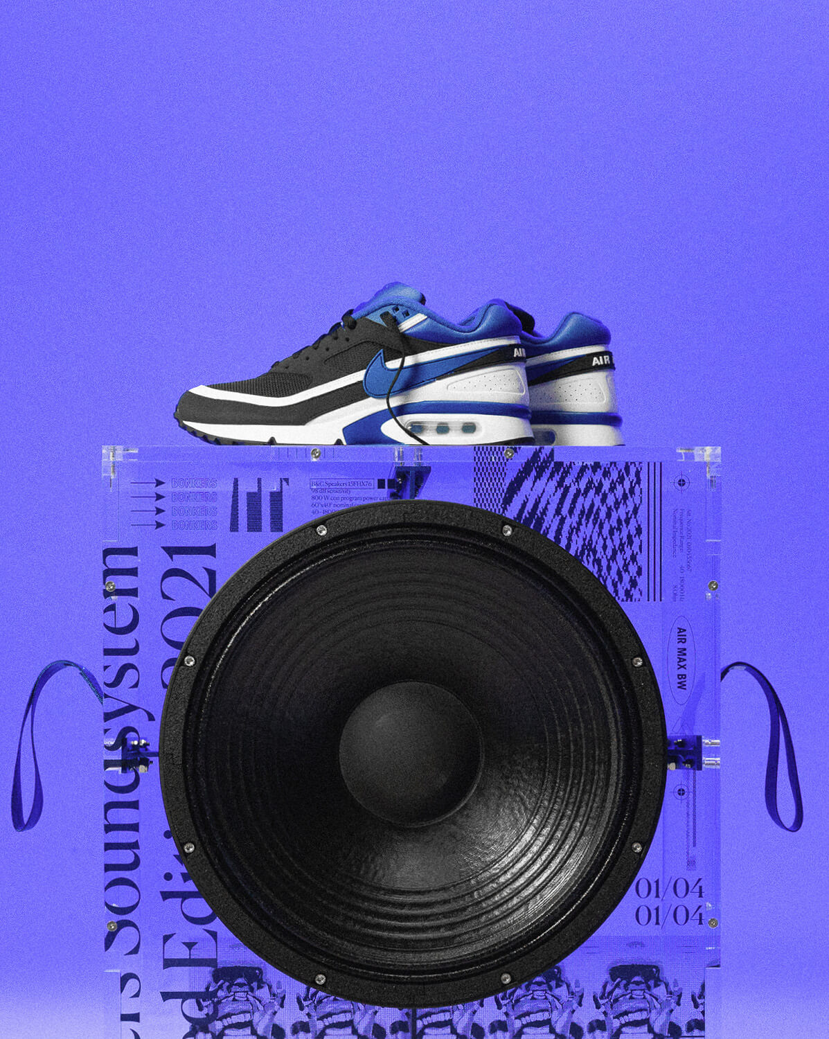 Nike - Air Max BW OG 2021 - Black/Persian Violet-White - DJ6124-001