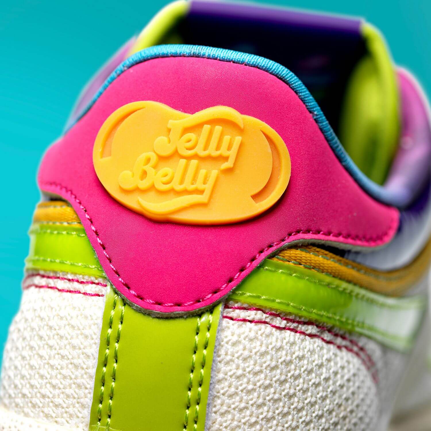 jelly belly logo on heel - Reebok x Jelly Belly - Club C Revenge - cream white/sonic green/radiant aqua - GV8263